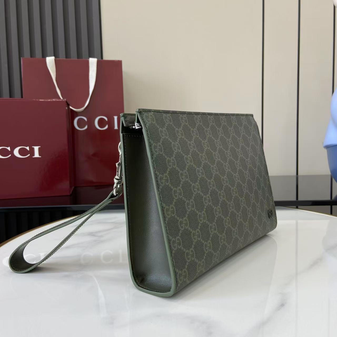 Gucci GG Monogram Small Pouch - DesignerGu