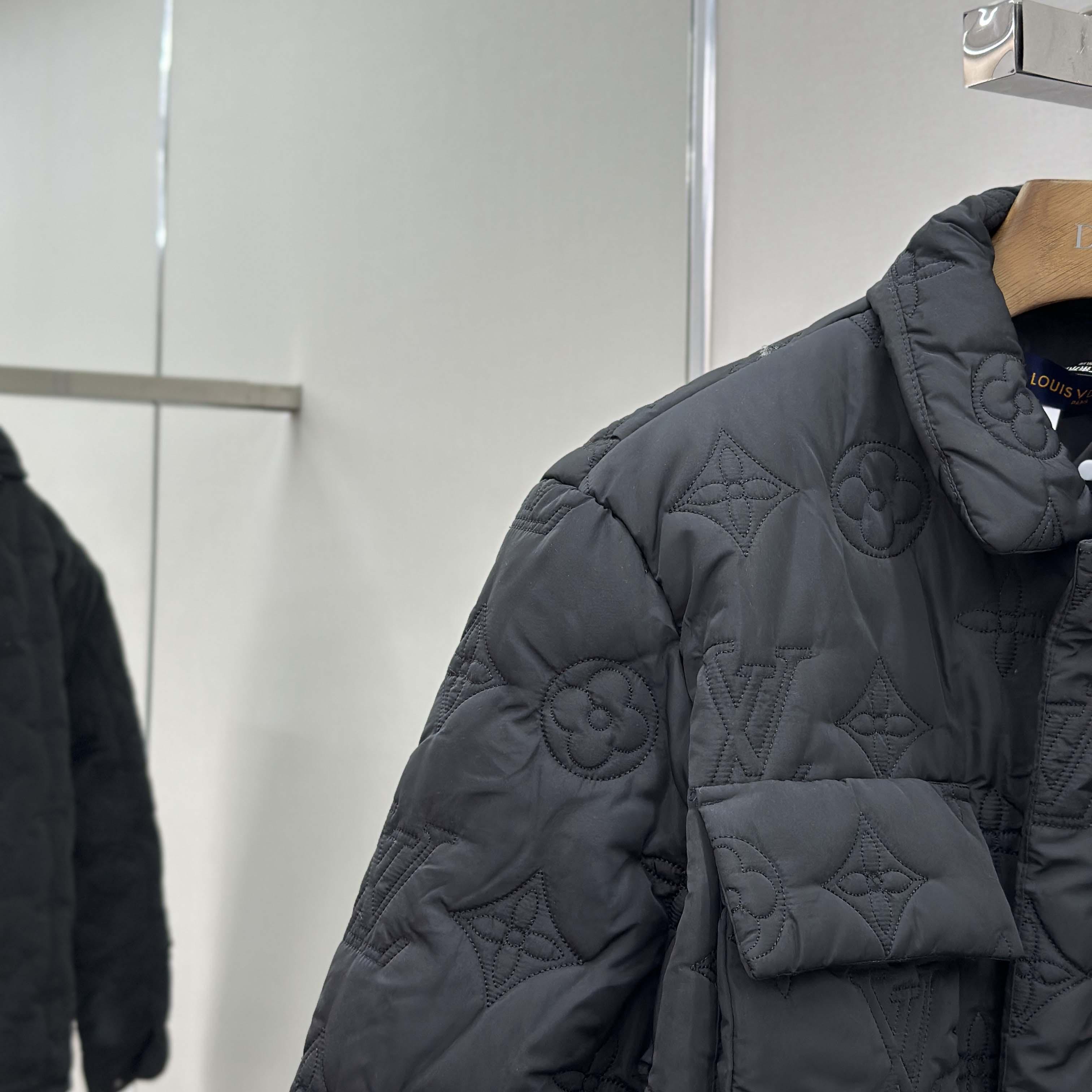 Louis Vuitton Monogram Light Padded Blouson - DesignerGu