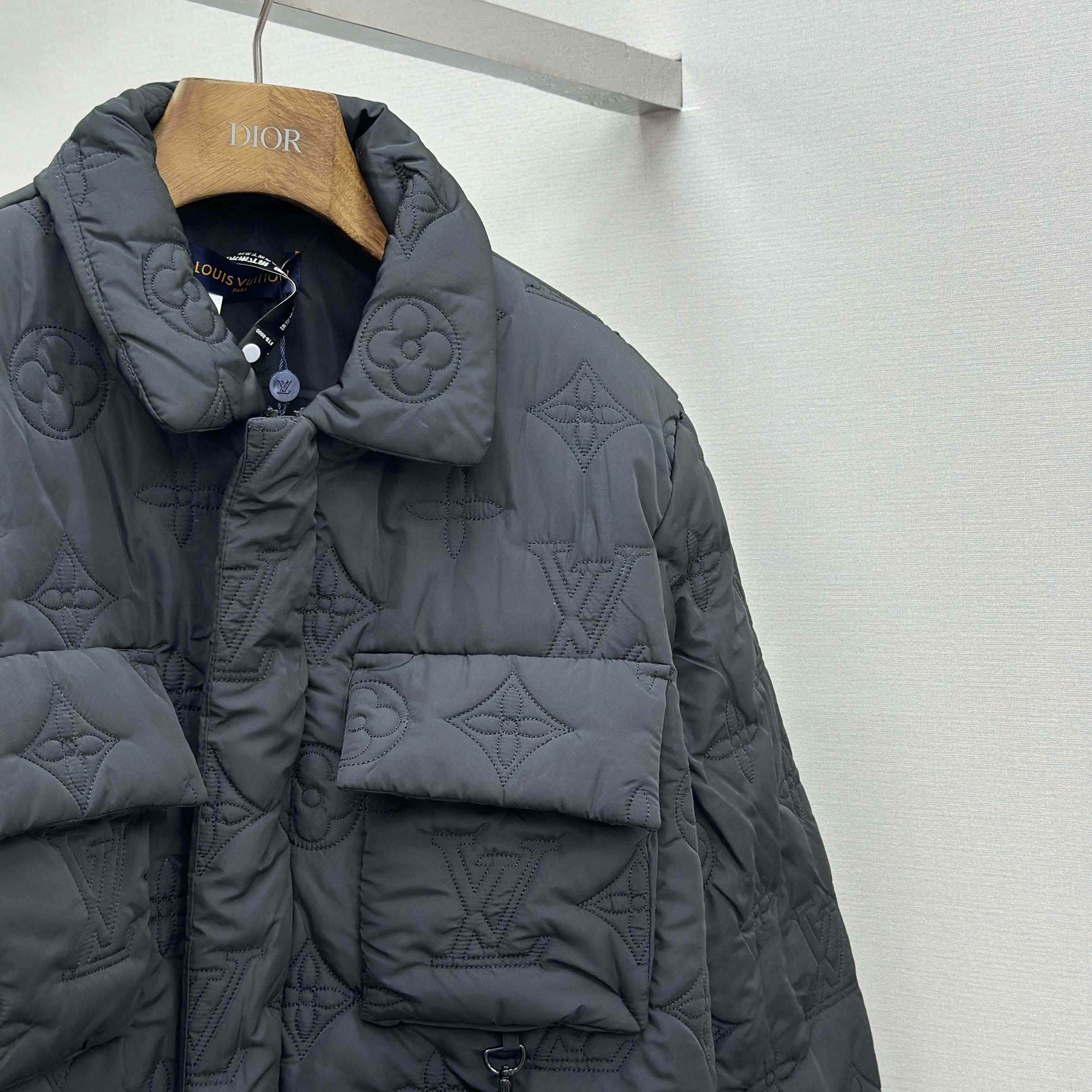 Louis Vuitton Monogram Light Padded Blouson - DesignerGu