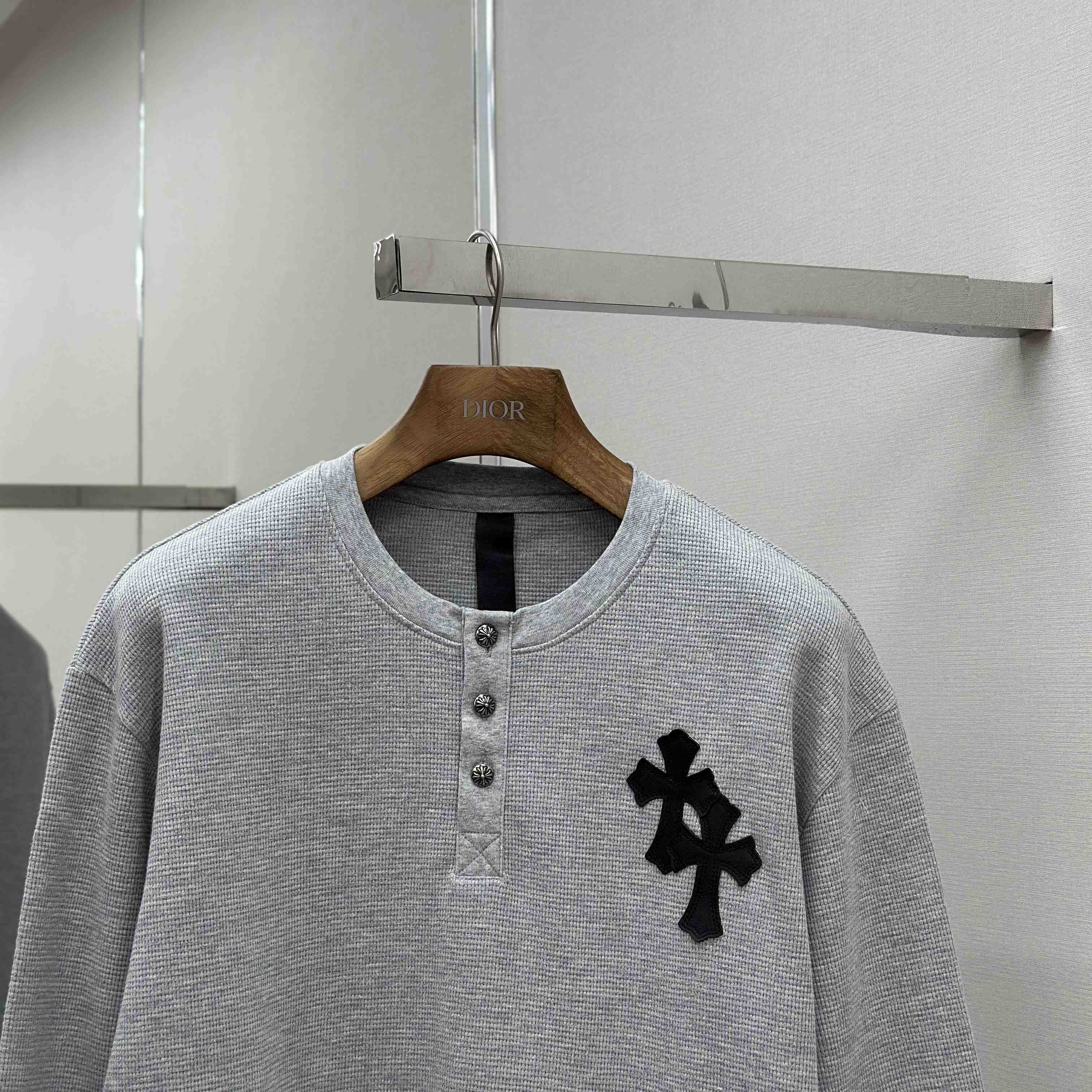 Chrome Hearts Long Sleeve Button - DesignerGu