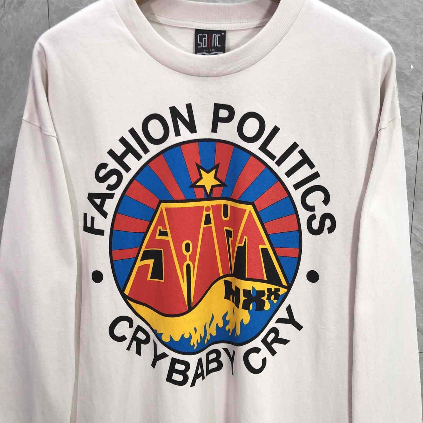 Saint Michael FW25 LS Tee  - DesignerGu