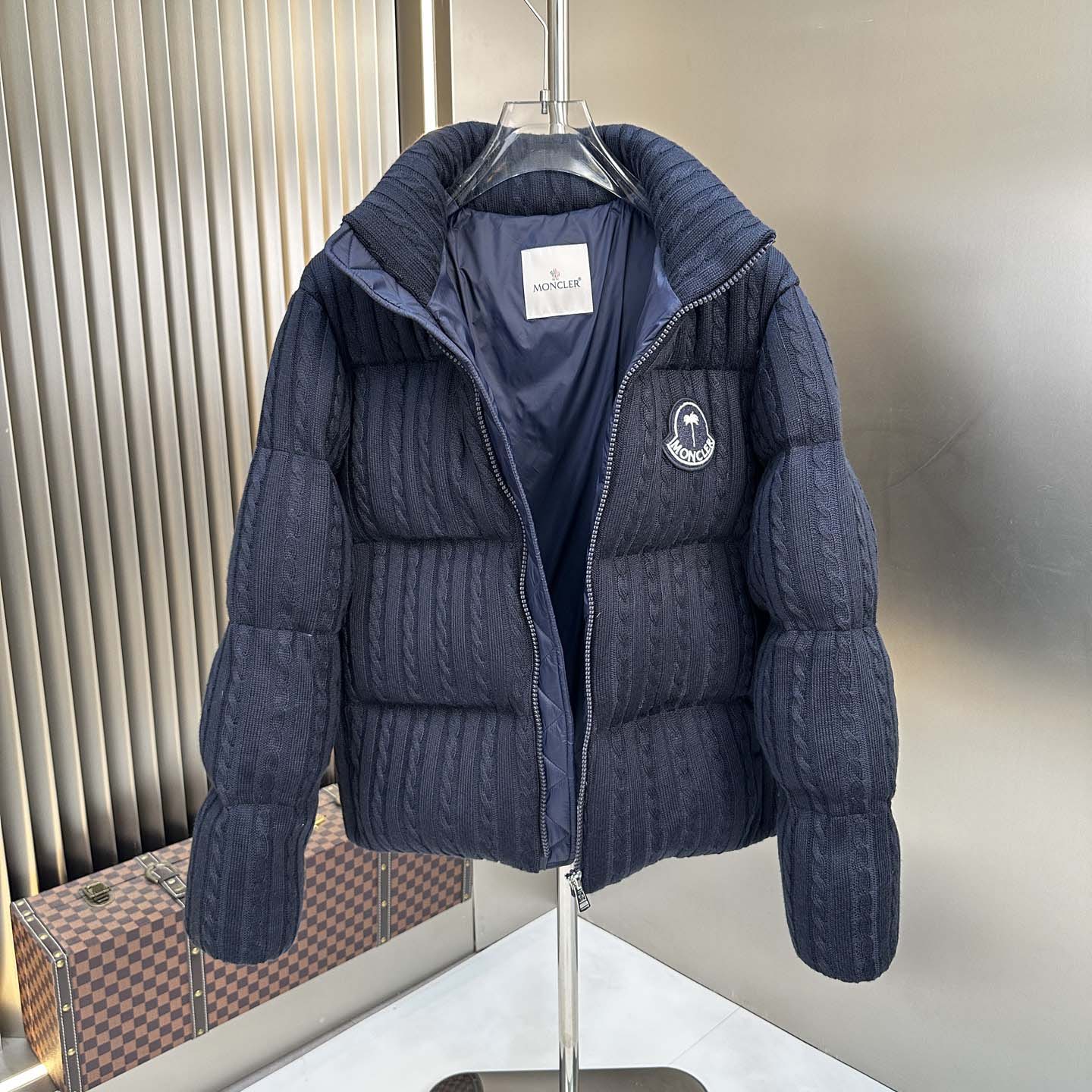 Moncler x Palm Angels Austru Down Jacket - DesignerGu
