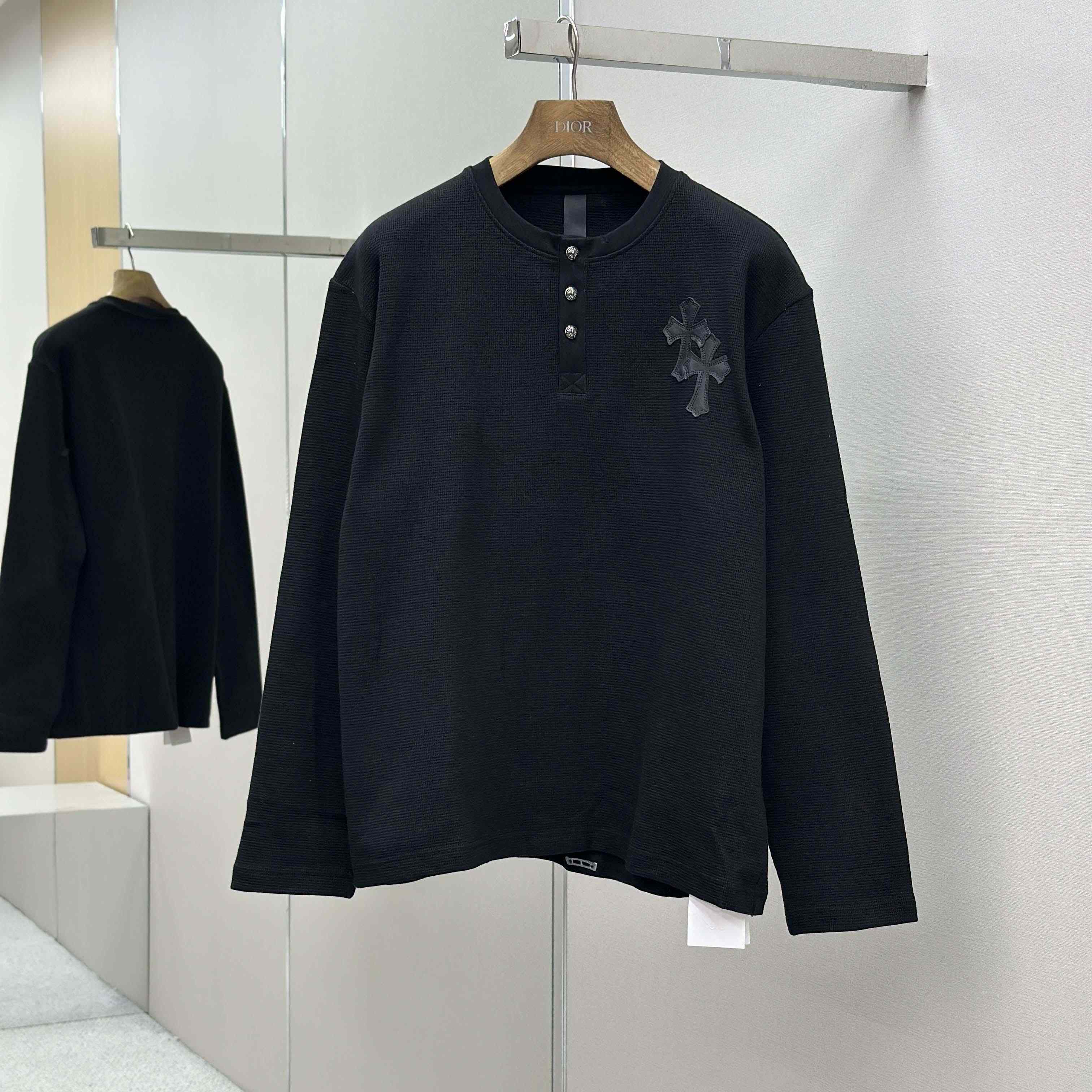 Chrome Hearts Long Sleeve Button - DesignerGu