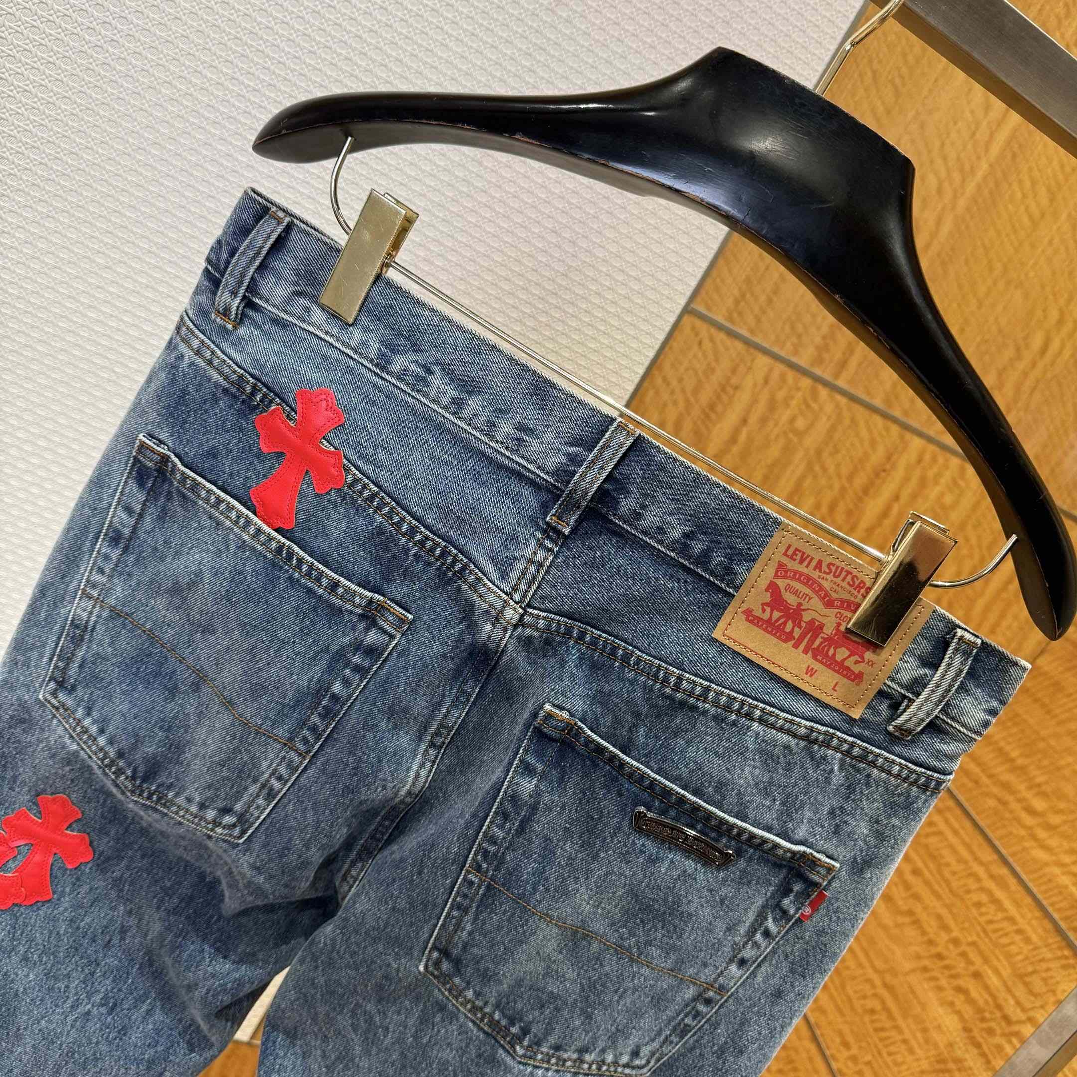 Chrome Hearts Jeans - DesignerGu
