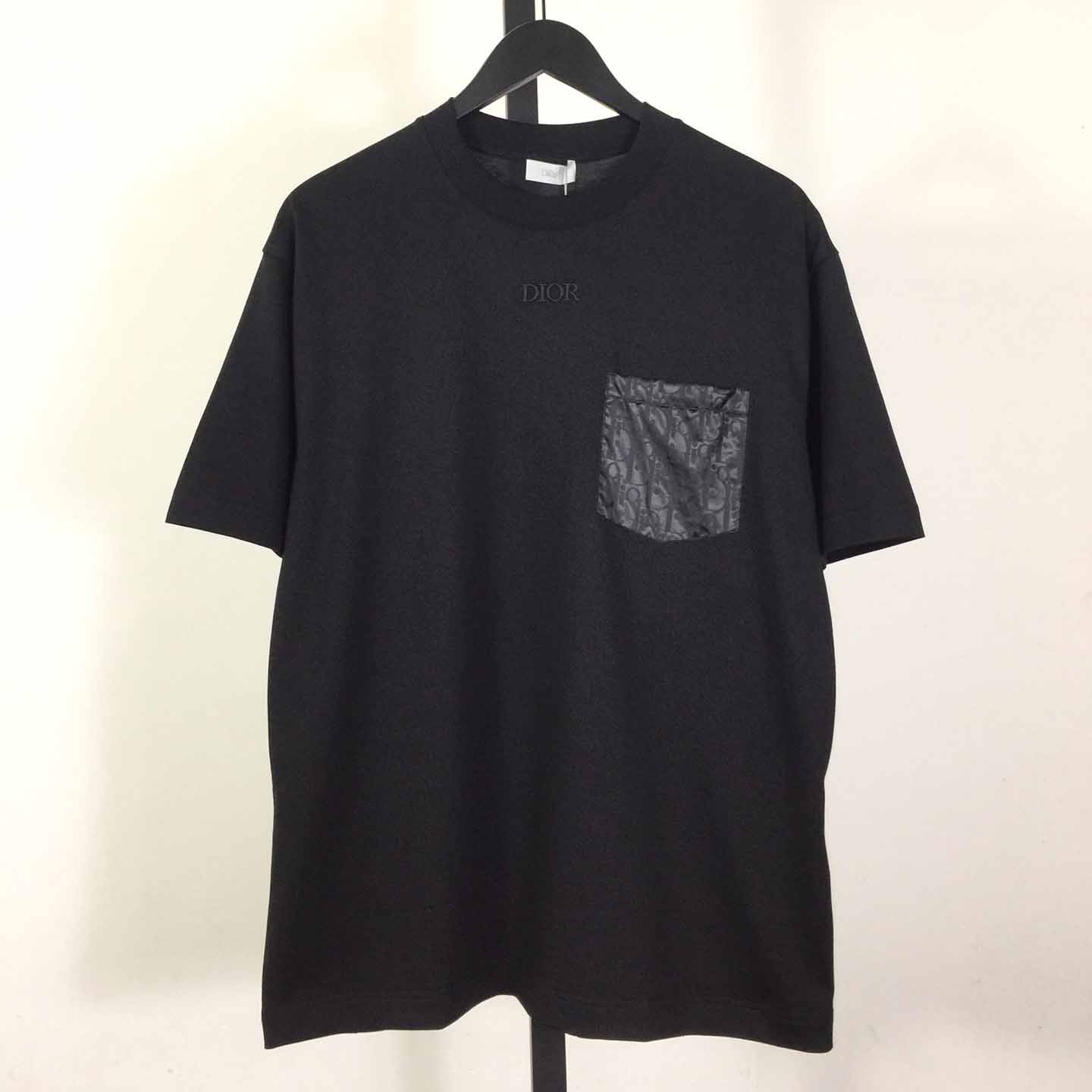 Dior Oblique Cotton T-Shirt  Dior Oblique Cotton T-Shirt  - DesignerGu