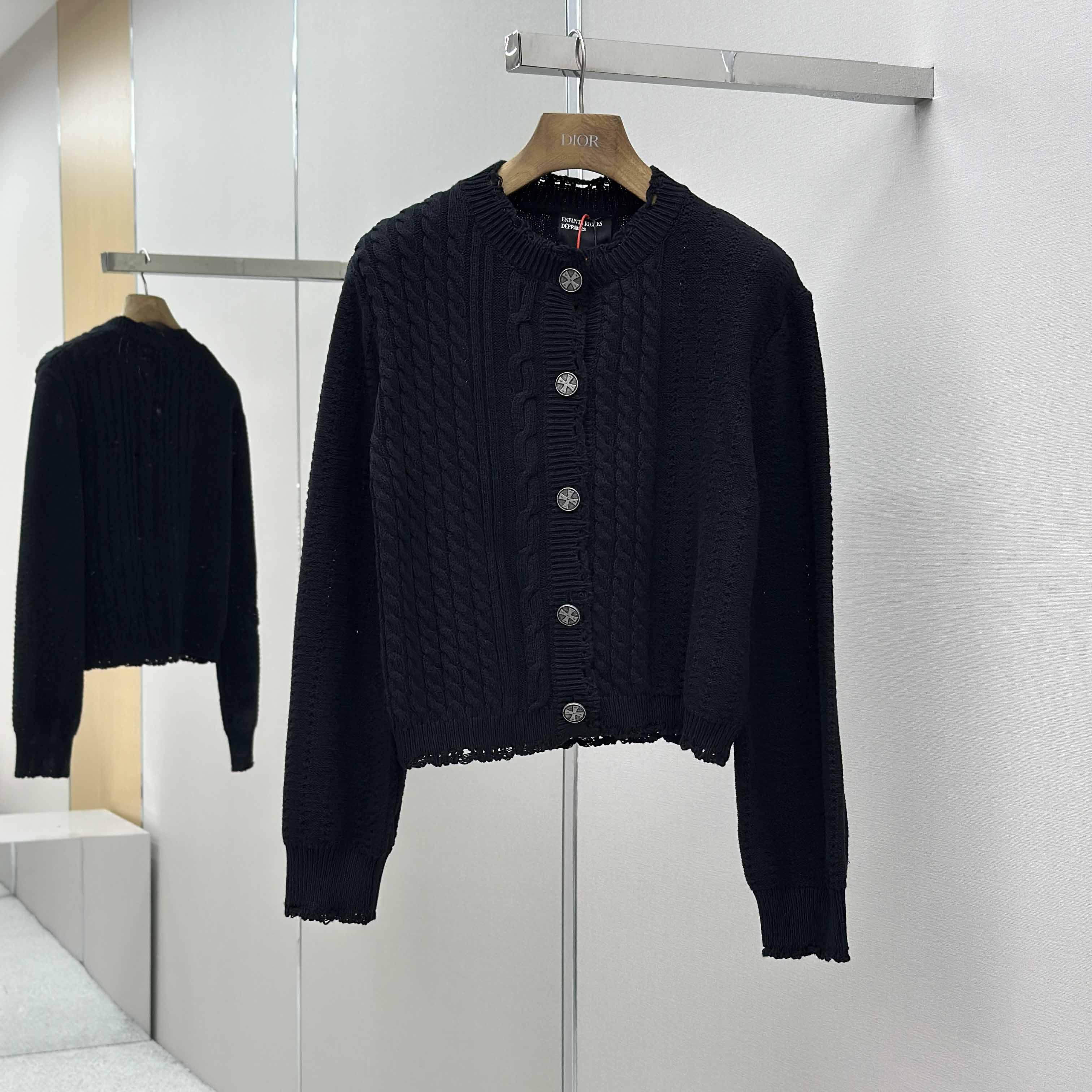 Enfants Riches Déprimés Cropped Cardigan Enfants Riches Déprimés Cropped Cardigan - DesignerGu