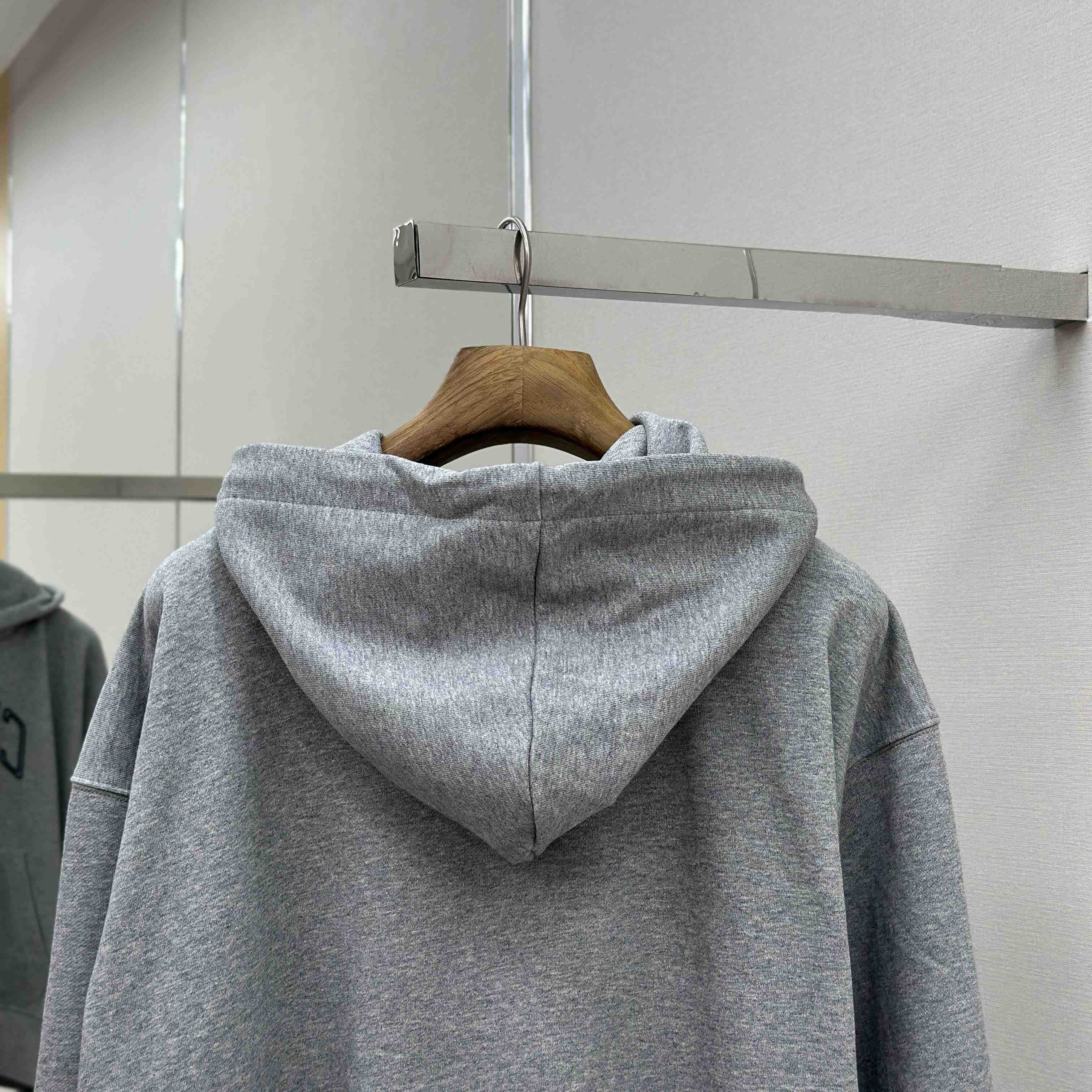 Celine Loose Hoodie In Cotton Fleece - DesignerGu