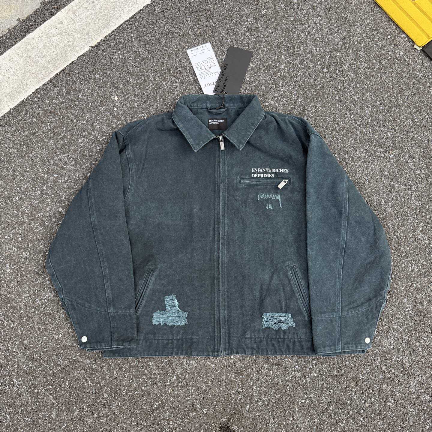 Enfants Riches Deprimes Logo Workwear Jacket - DesignerGu
