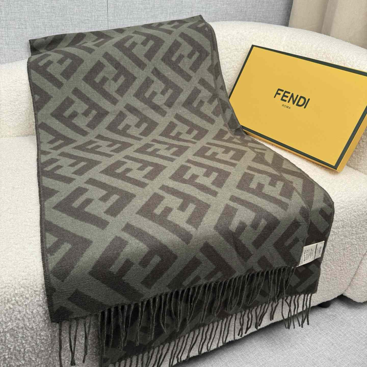 Fendi FF Scarf - DesignerGu