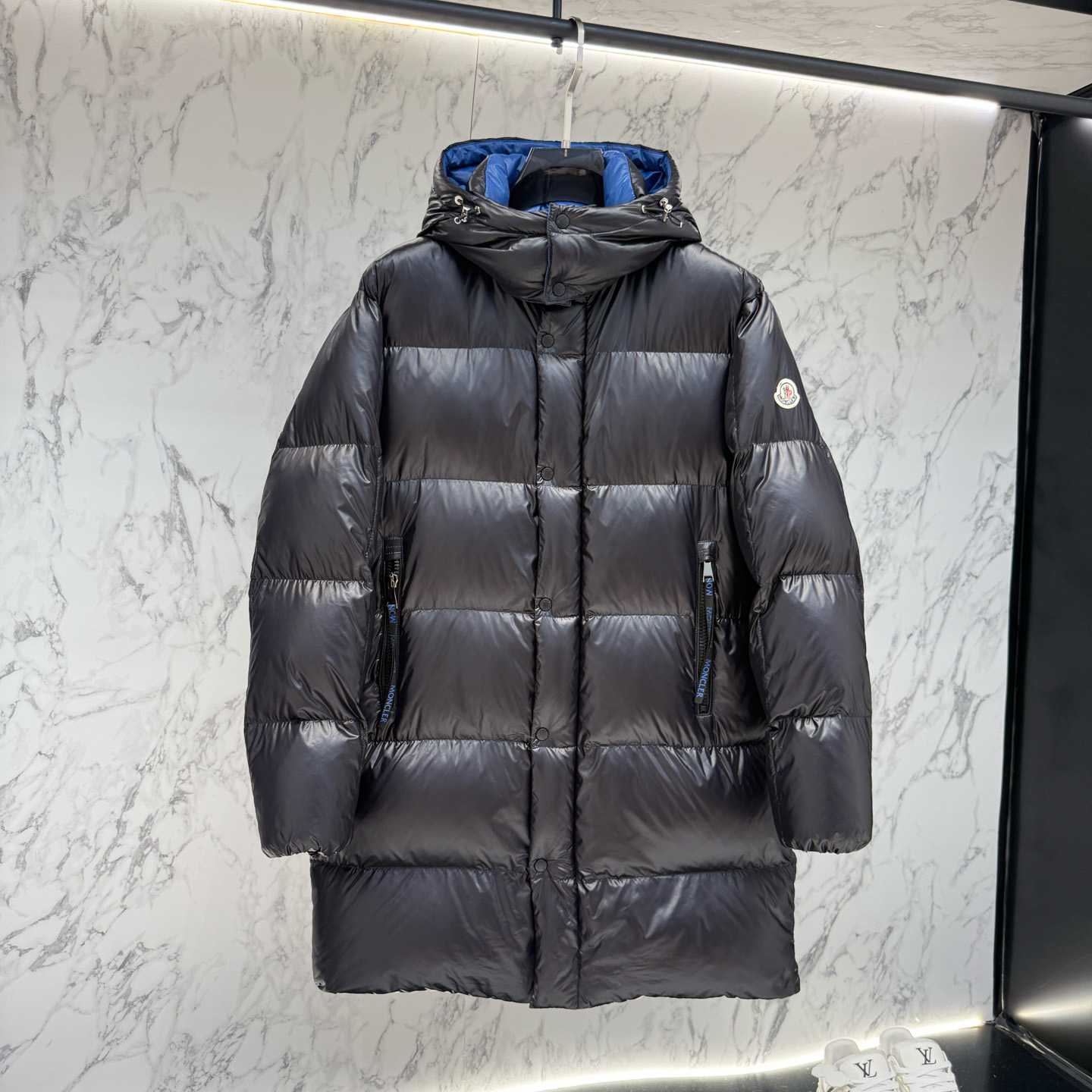 Moncler Hooded Long Down Jacket Moncler Hooded Long Down Jacket - DesignerGu