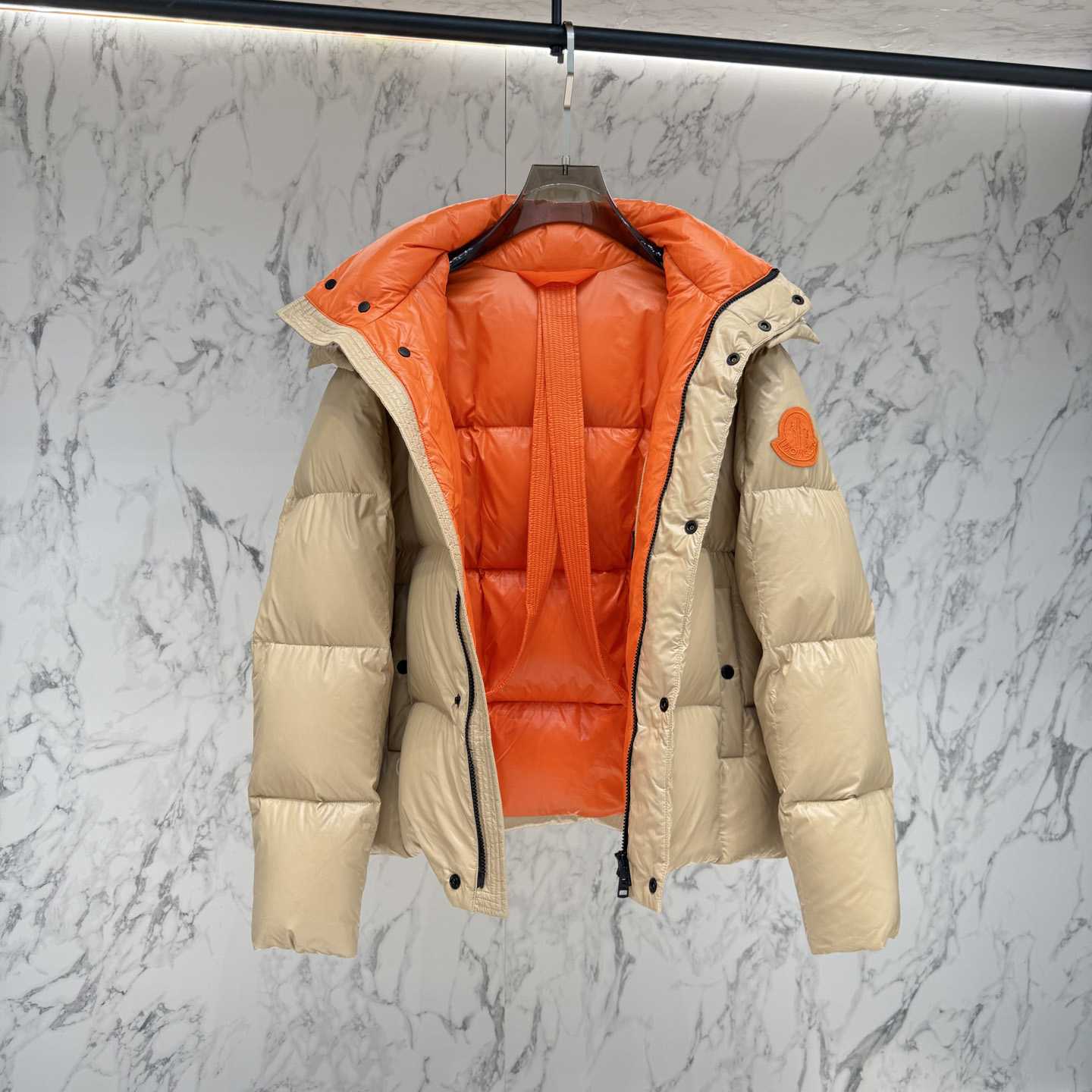 Moncler Parana Hooded Short Down Jacket   - DesignerGu