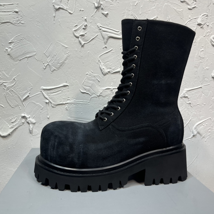 Balenciaga Stomper Bootie 'Black' - DesignerGu