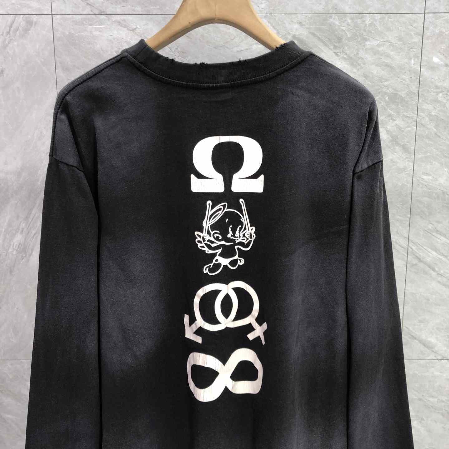 Saint Michael FW25 LS Tee  - DesignerGu