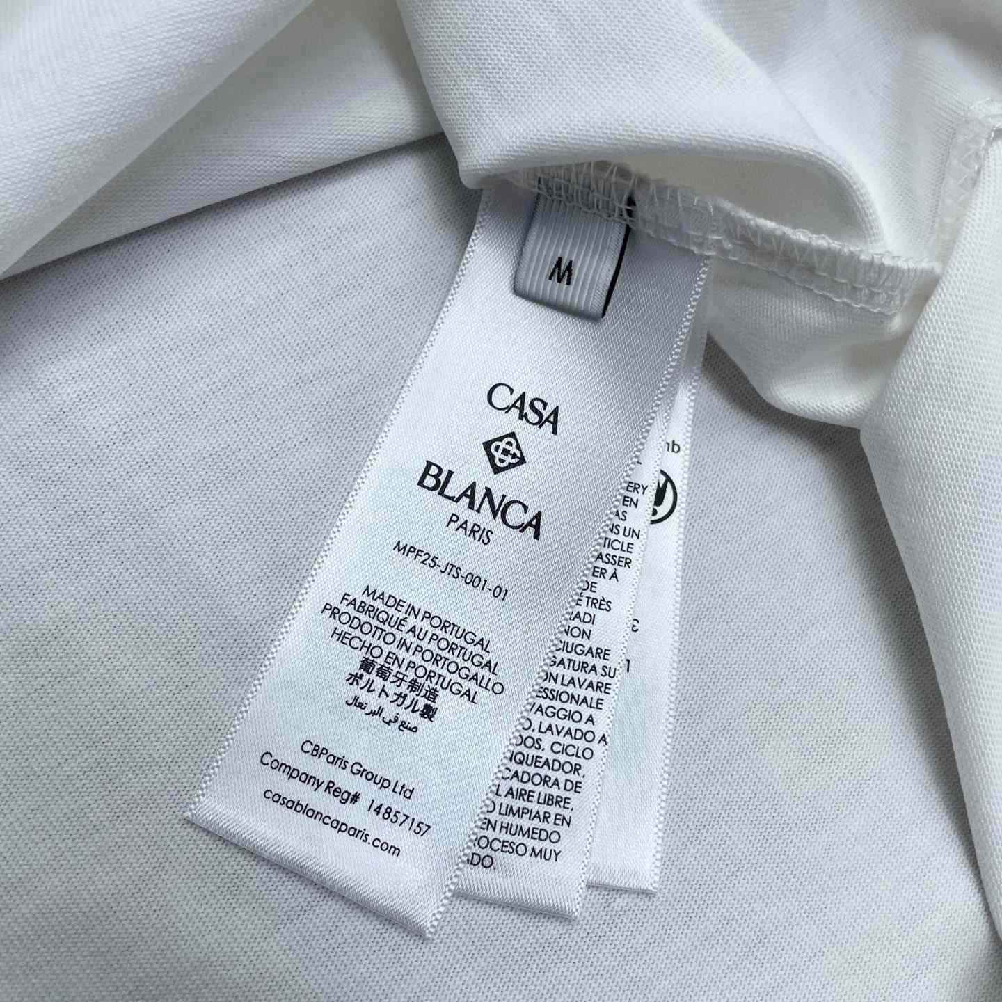 Casablanca Dragonfly Floral T-shirt   C1087 - DesignerGu