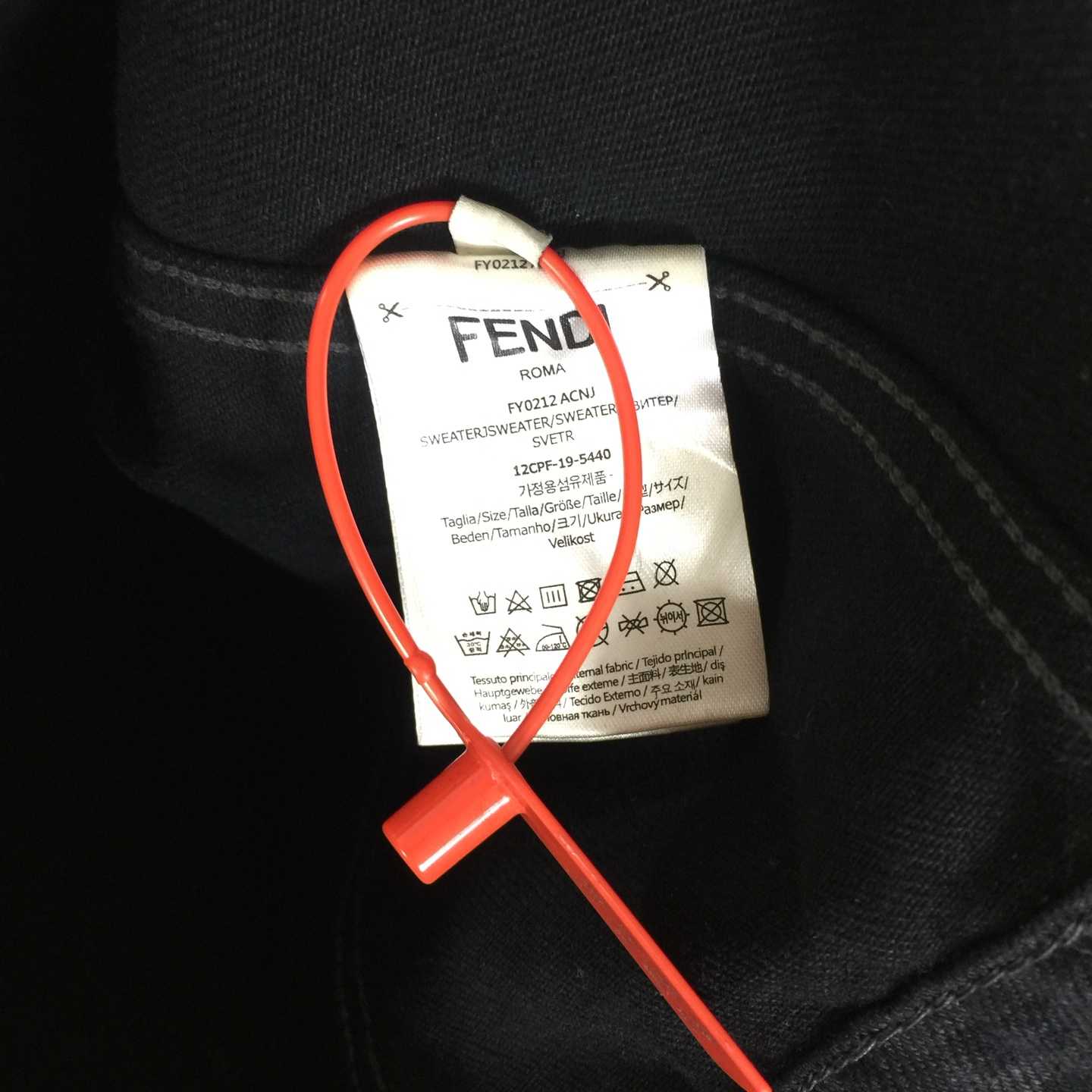 Fendi Black FF Denim Jacket - DesignerGu