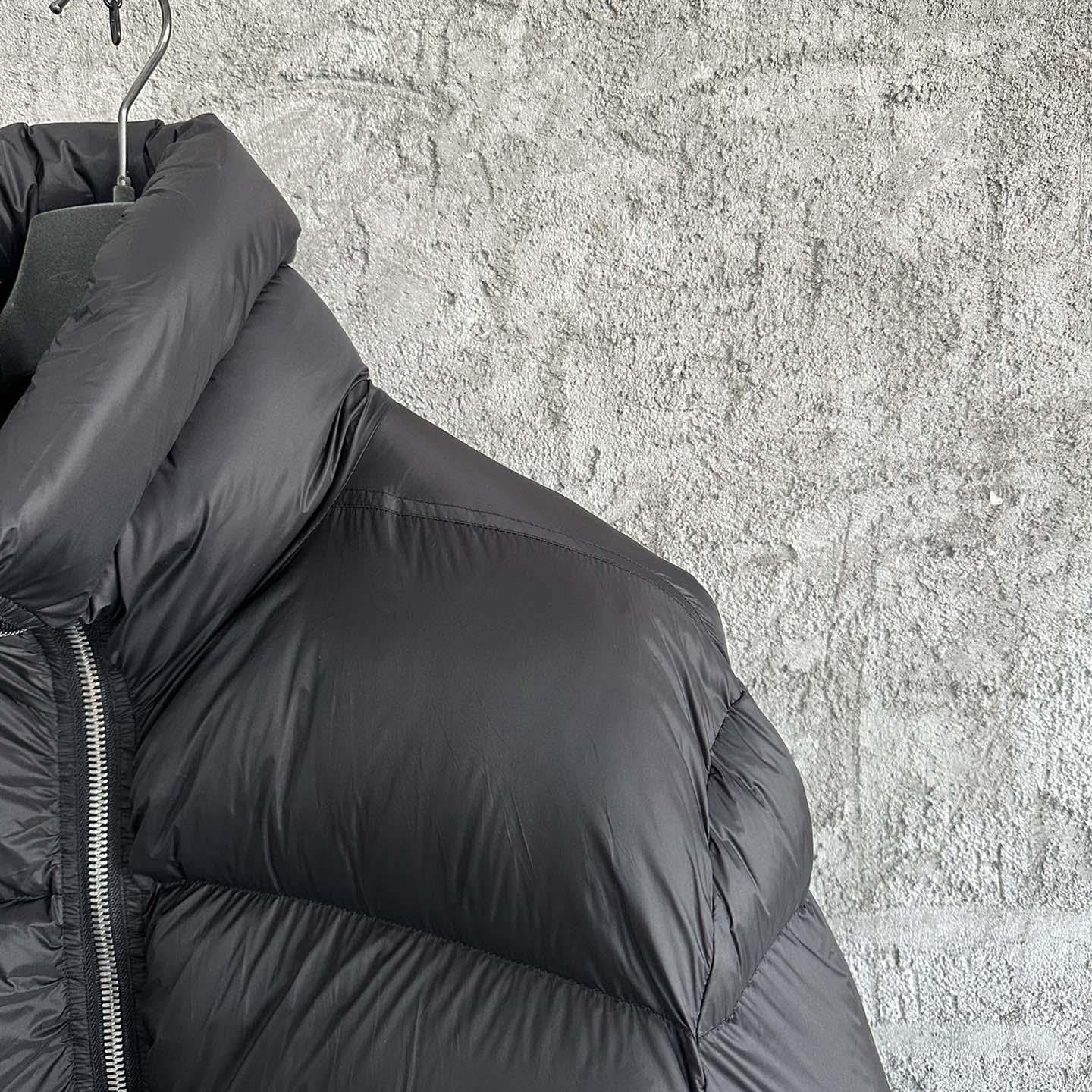 Rick Owens Turtle Nylon Cropped Puffer Jacket  - DesignerGu