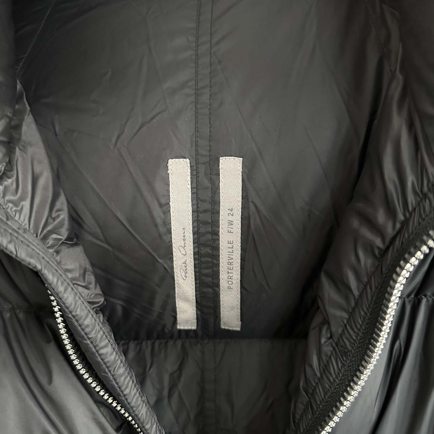 Rick Owens Turtle Nylon Cropped Puffer Jacket  - DesignerGu