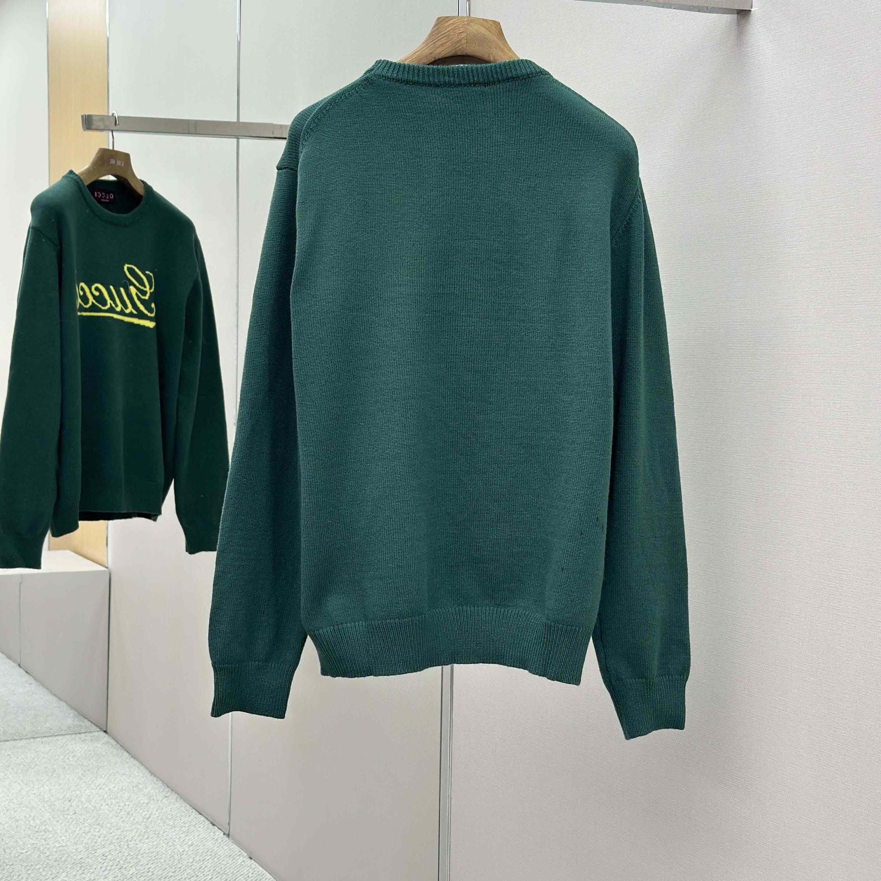 Gucci Knit Wool Sweater With Intarsia - DesignerGu