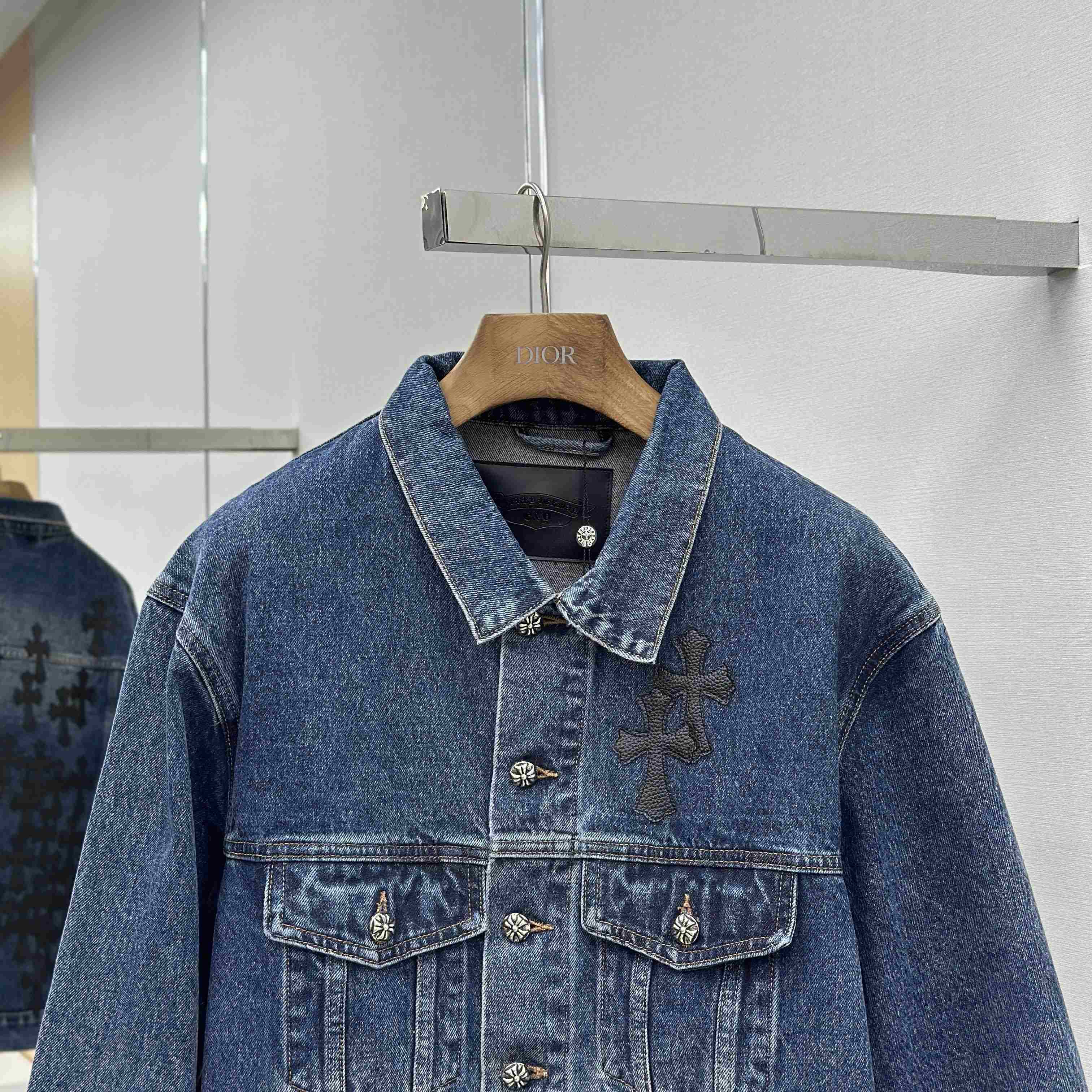 Chrome Hearts Denim Jacket - DesignerGu