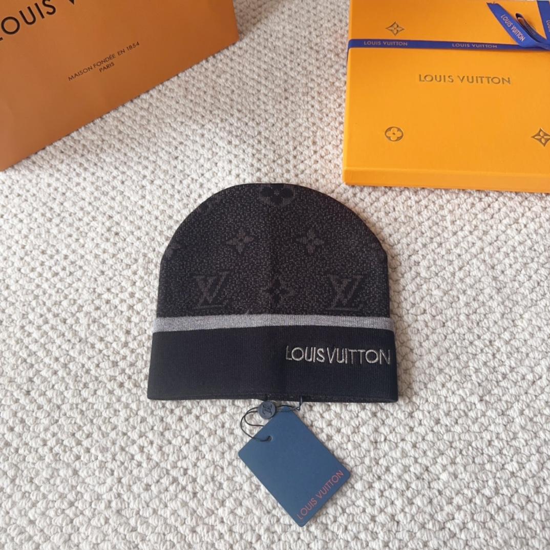 Louis Vuitton Beanie    - DesignerGu