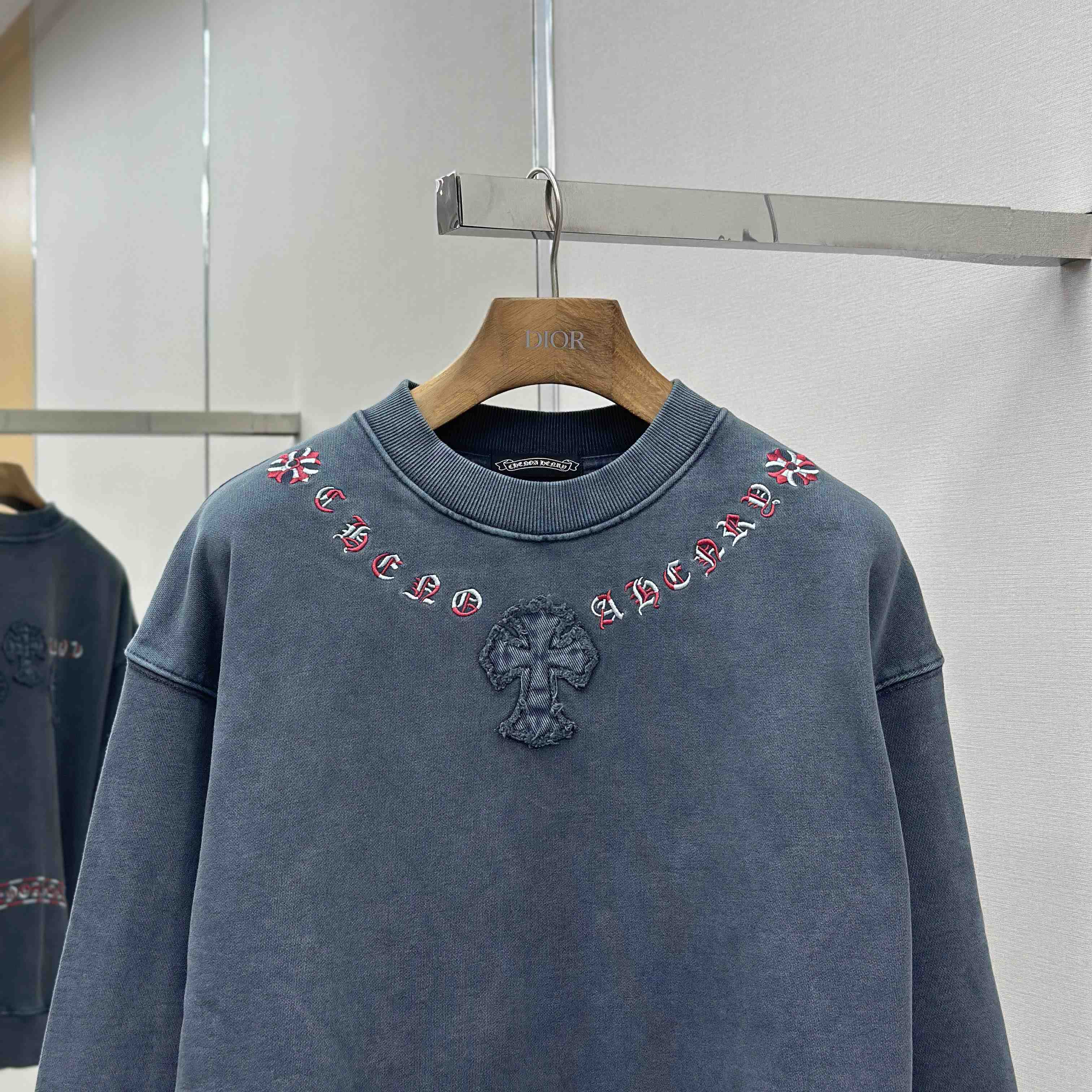 Chrome Hearts Cotton Sweatshirt - DesignerGu