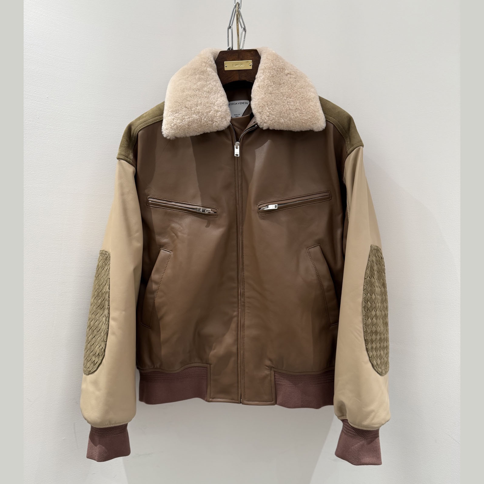 Bottega Veneta Leather Nappa Blouson - DesignerGu