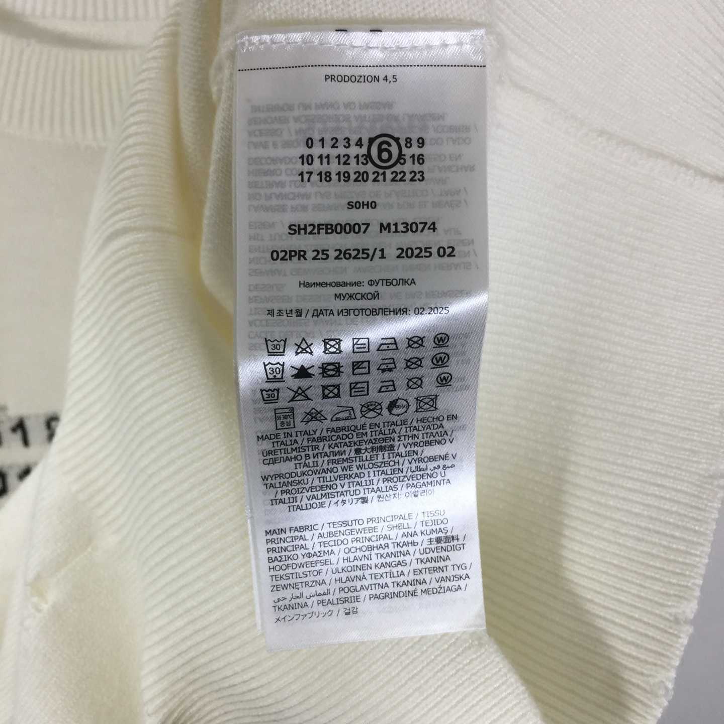 MM6 Maison Margiela Numbers-motif Sweater - DesignerGu