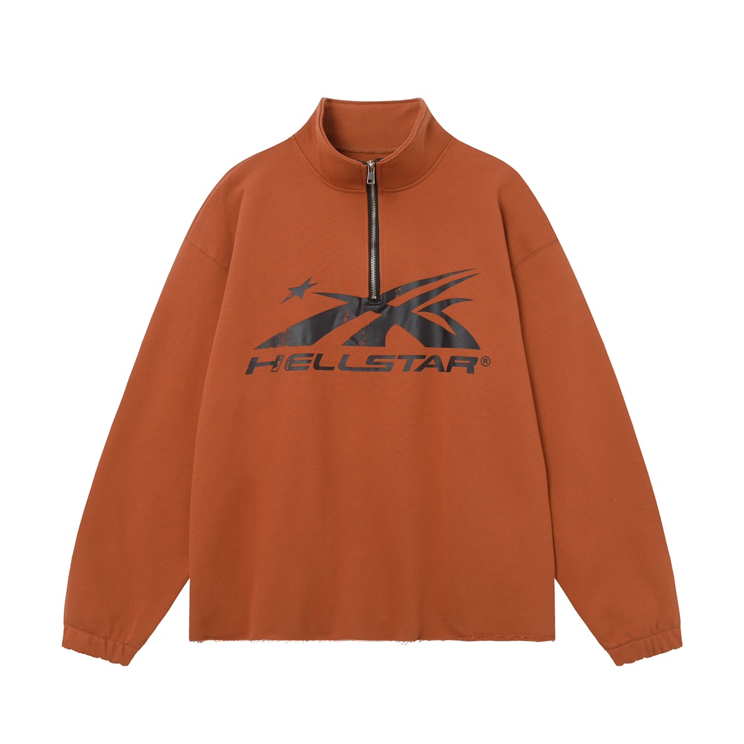 Hellstar Half Zip Sweatshirt - DesignerGu
