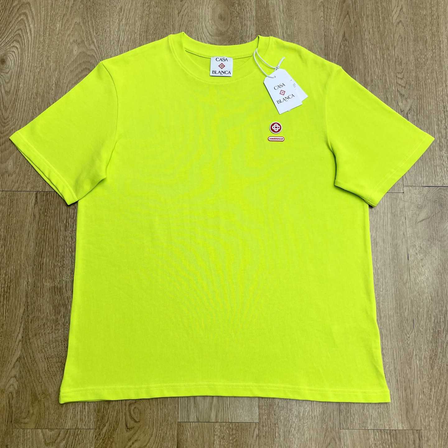 Casablanca Logo-patch Cotton T-shirt   C1079 - DesignerGu