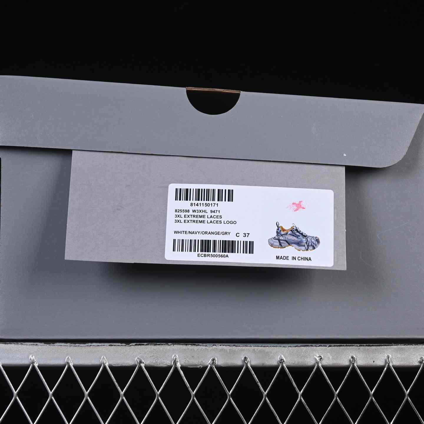  Balenciaga 3XL “White Yellow” Mesh Lace-Up Sneaker - DesignerGu