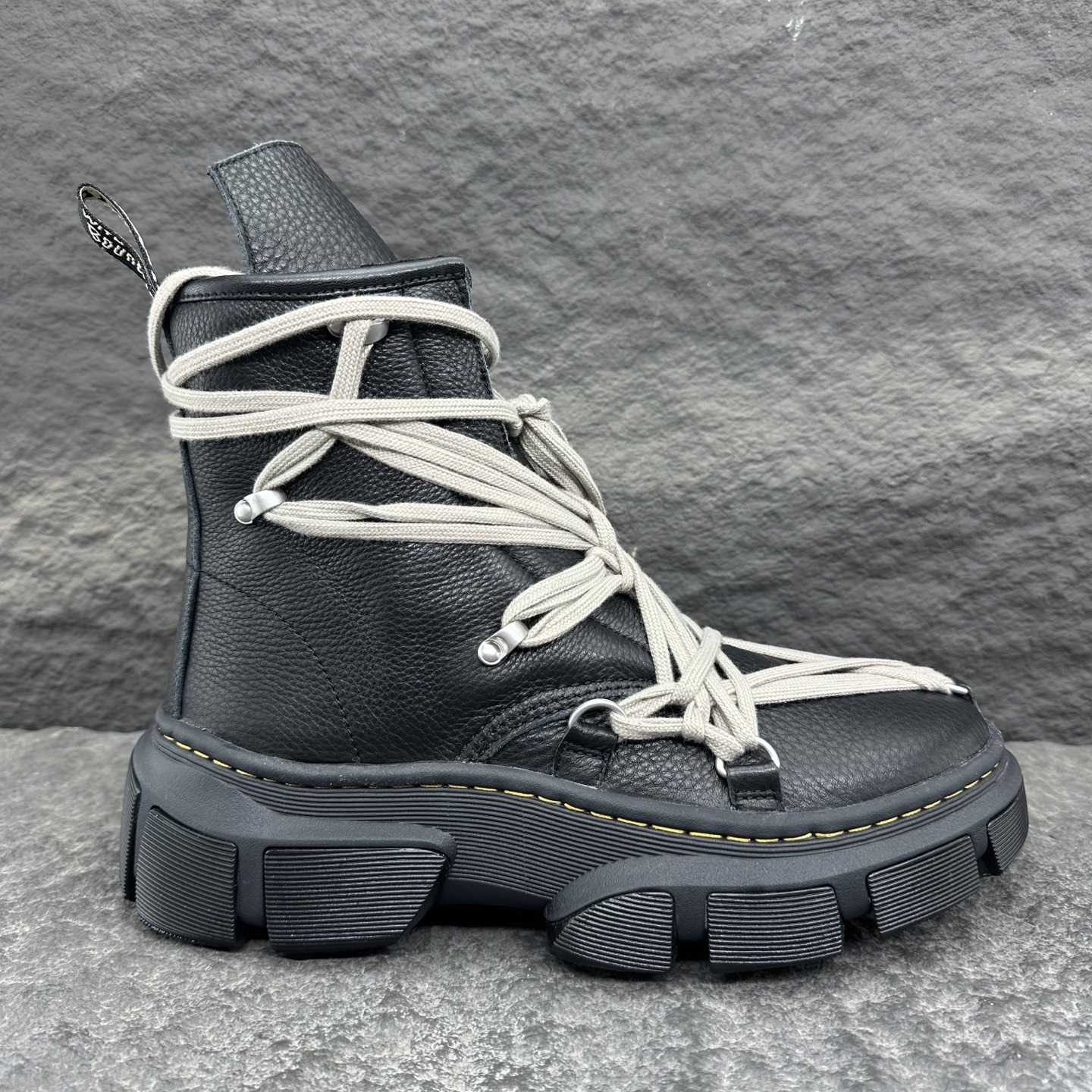 Dr. Martens x Rick Owens 1460 DMXL Mega Lace Boot - DesignerGu