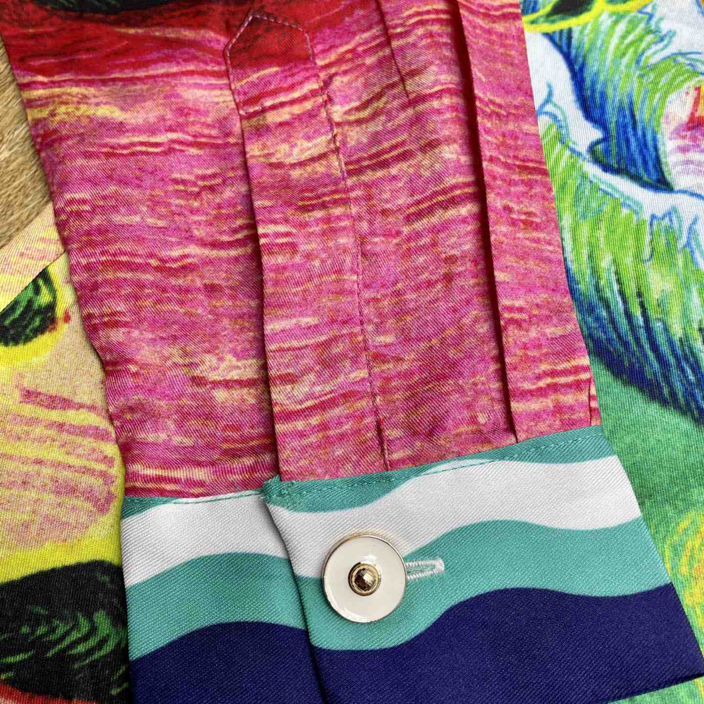 Casablanca Danse De La Mer Shirt   CA3547 - DesignerGu