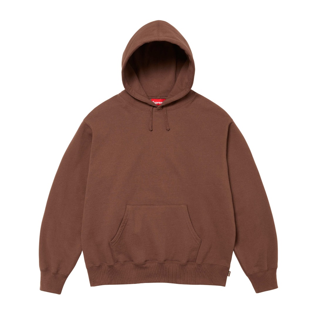 Supreme Satin Appliqué Hooded Sweatshirt - DesignerGu