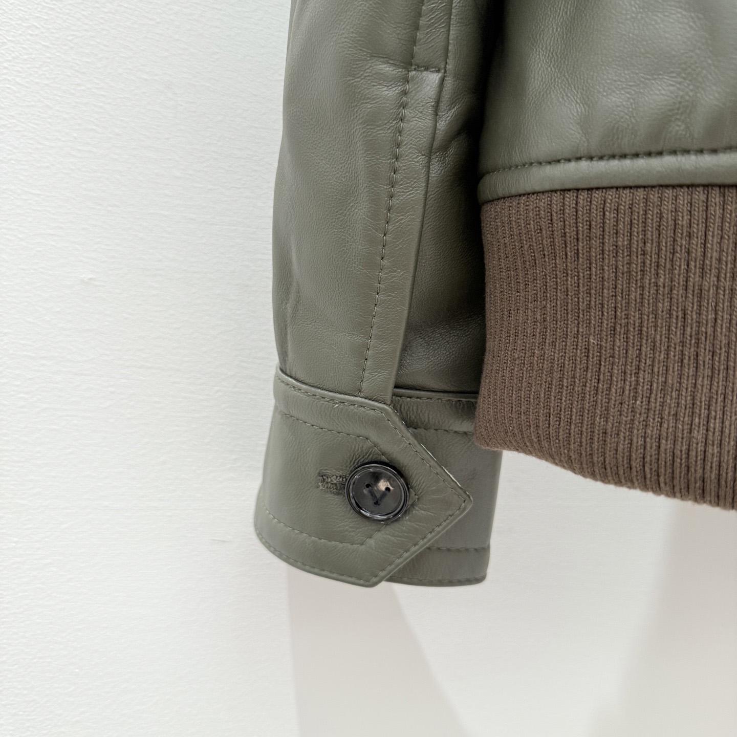 Bottega Veneta Leather Blouson - DesignerGu