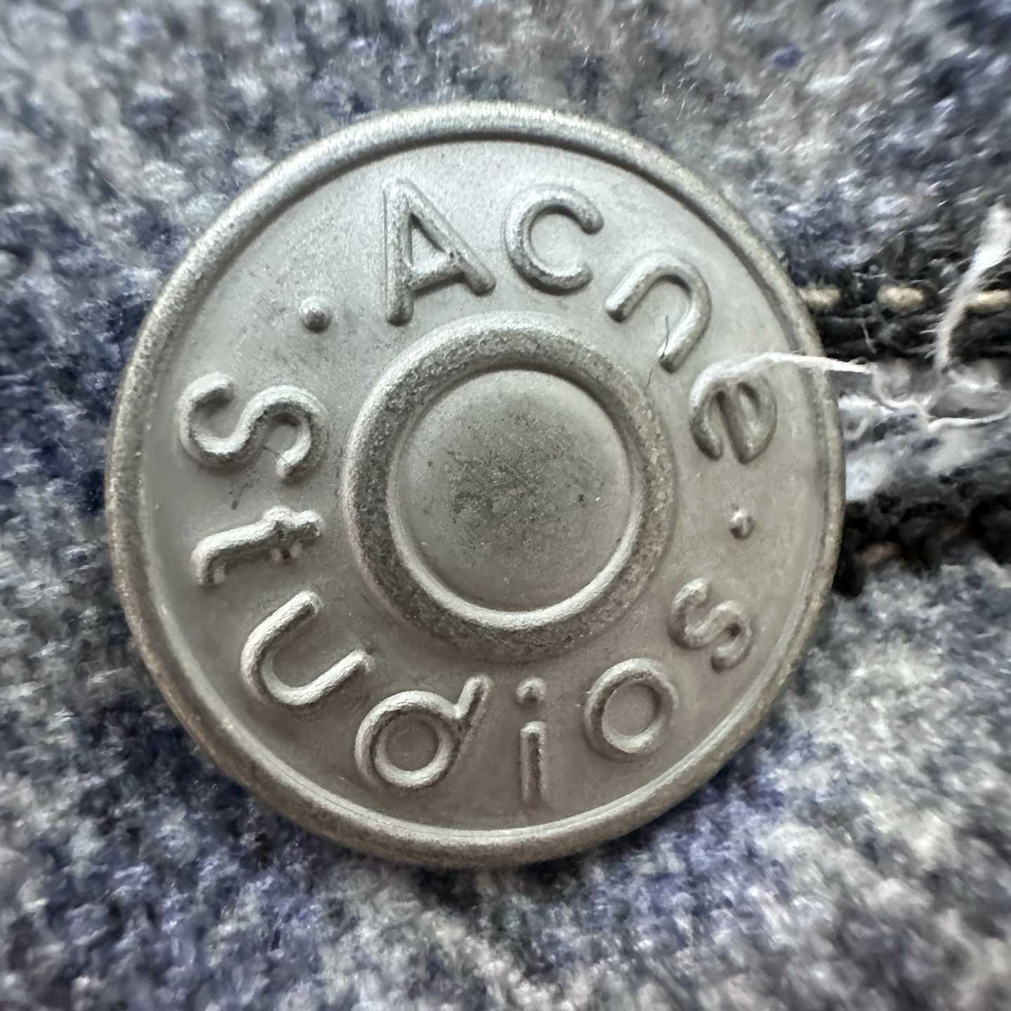 Acne Studios Loose Fit Denim Trousers - DesignerGu