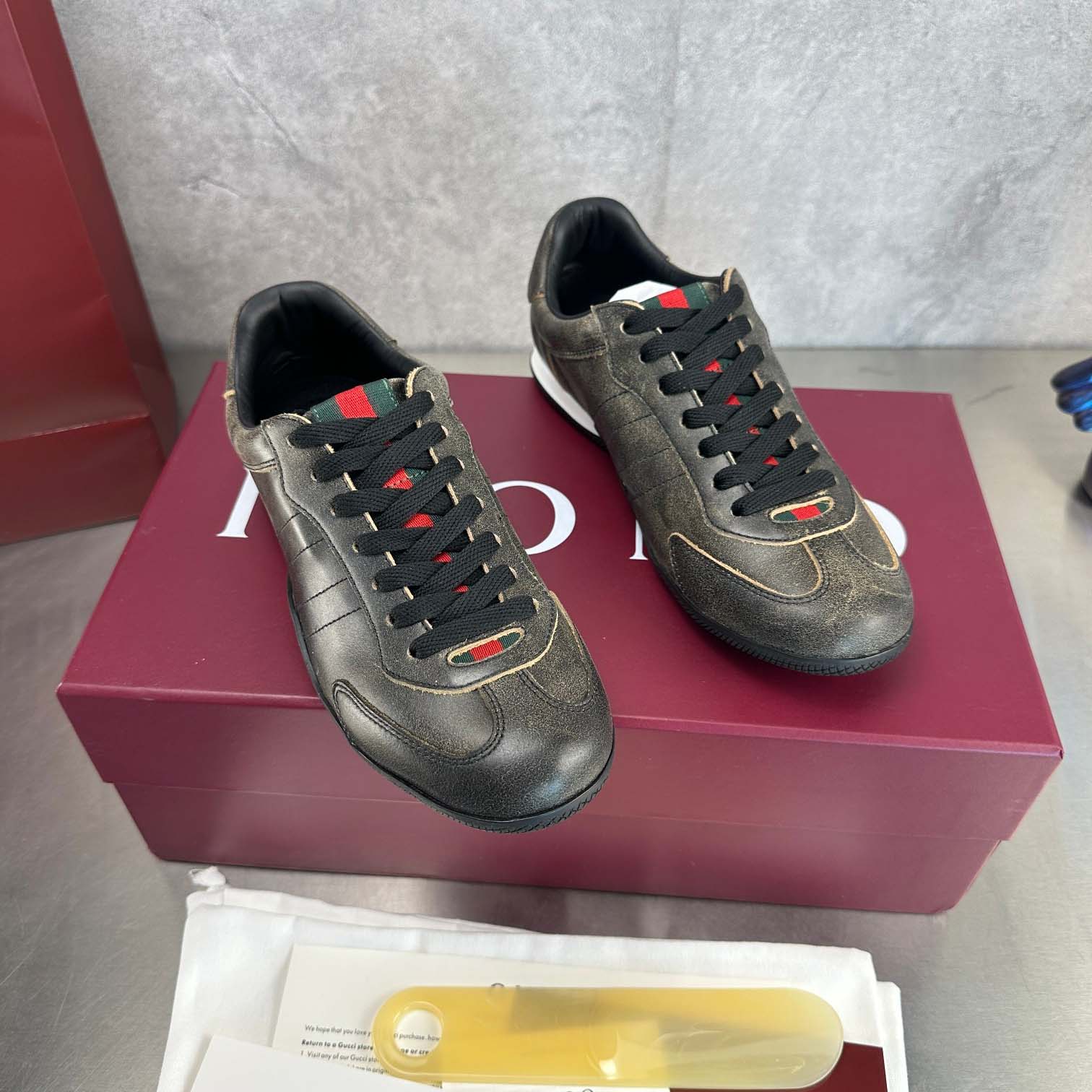 Gucci Shift Sneaker - DesignerGu