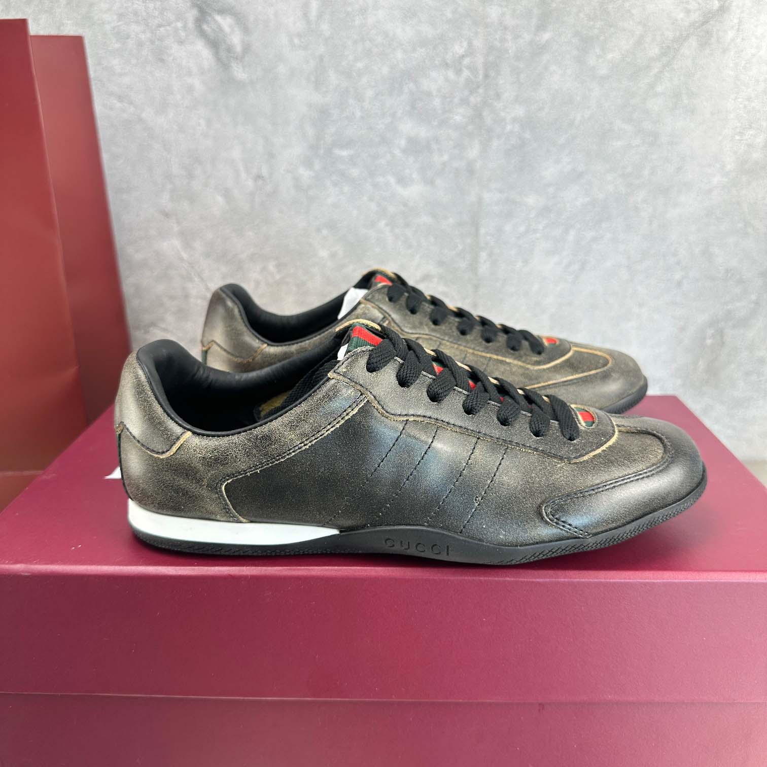 Gucci Shift Sneaker - DesignerGu