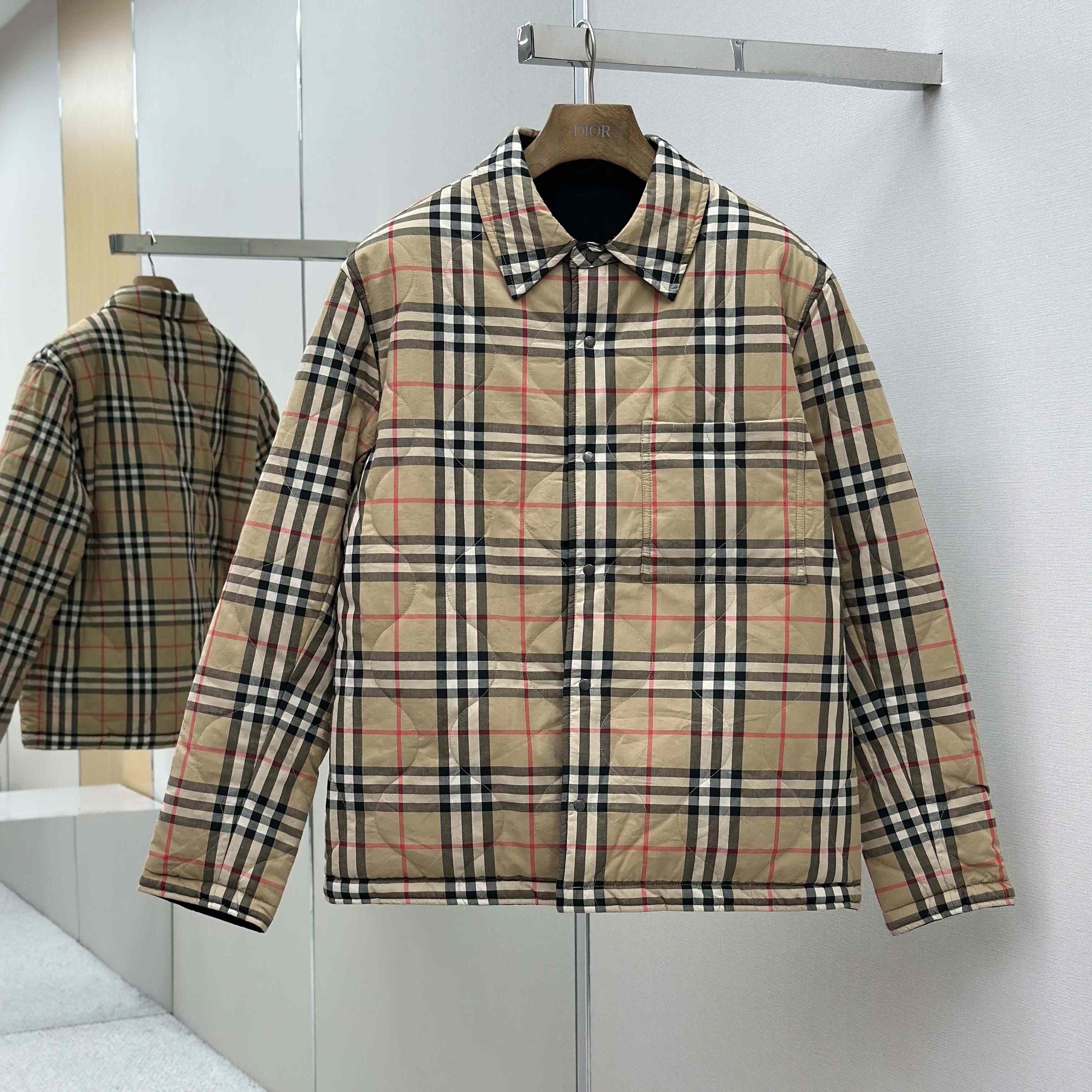 Burberry Reversible Vintage Check Jacket - DesignerGu