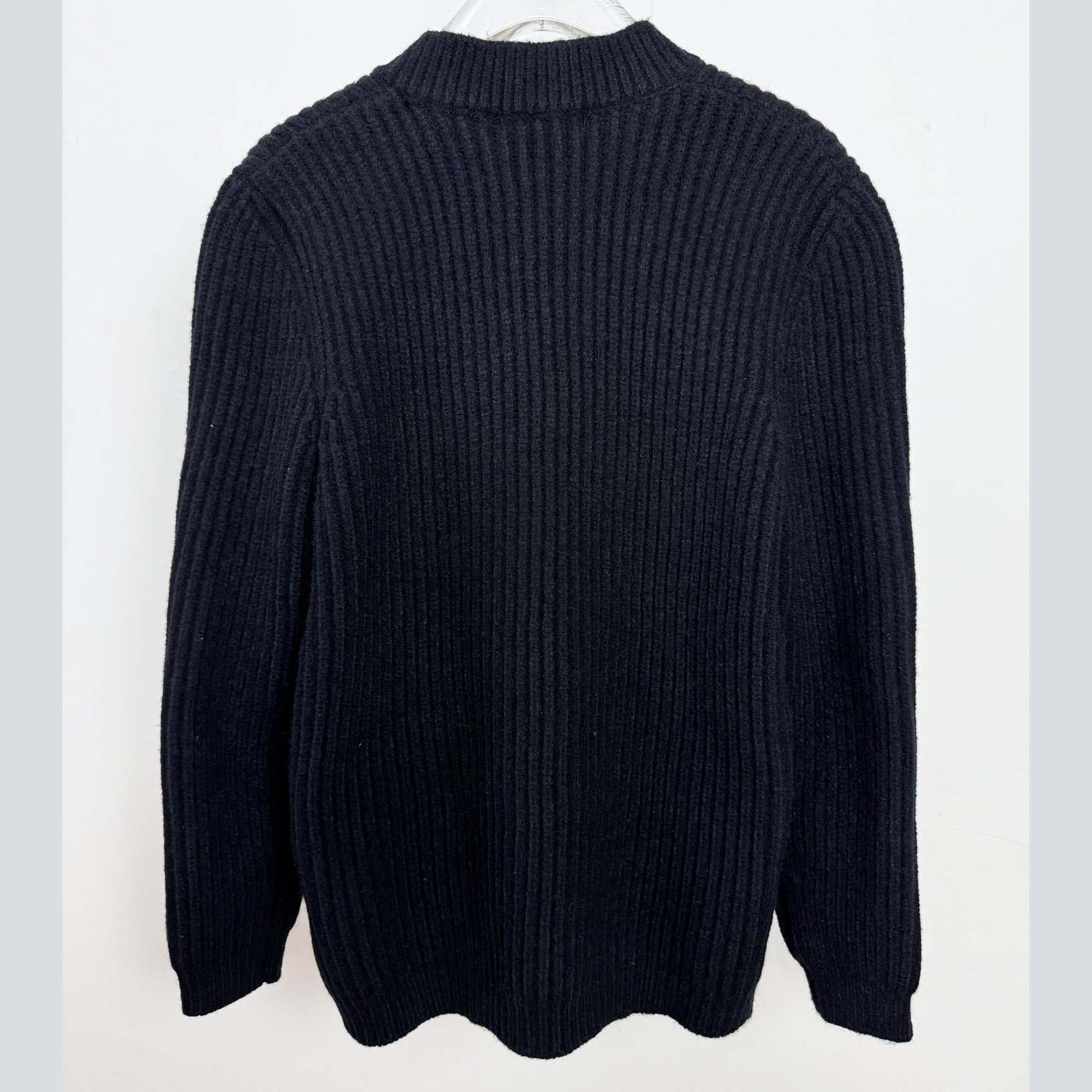 Prada Cashgora Ribbed-Knit Cardigan - DesignerGu