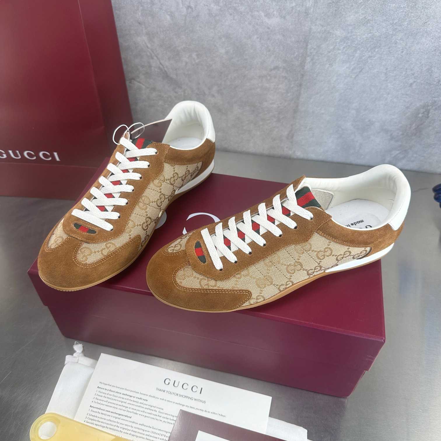 Gucci Shift Sneaker - DesignerGu
