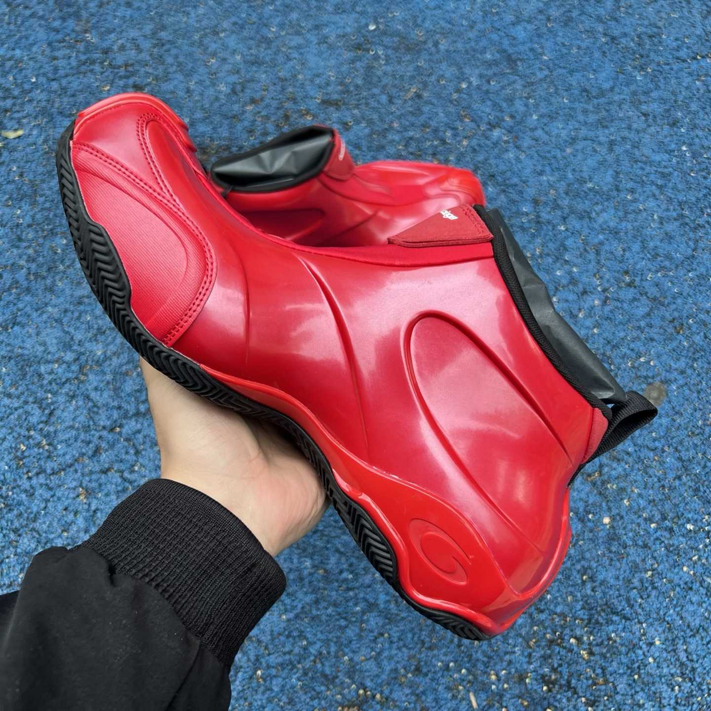 Balenciaga Basketball Sneaker 19th Edition “Black/Red” 824909WBKBM6010 - DesignerGu