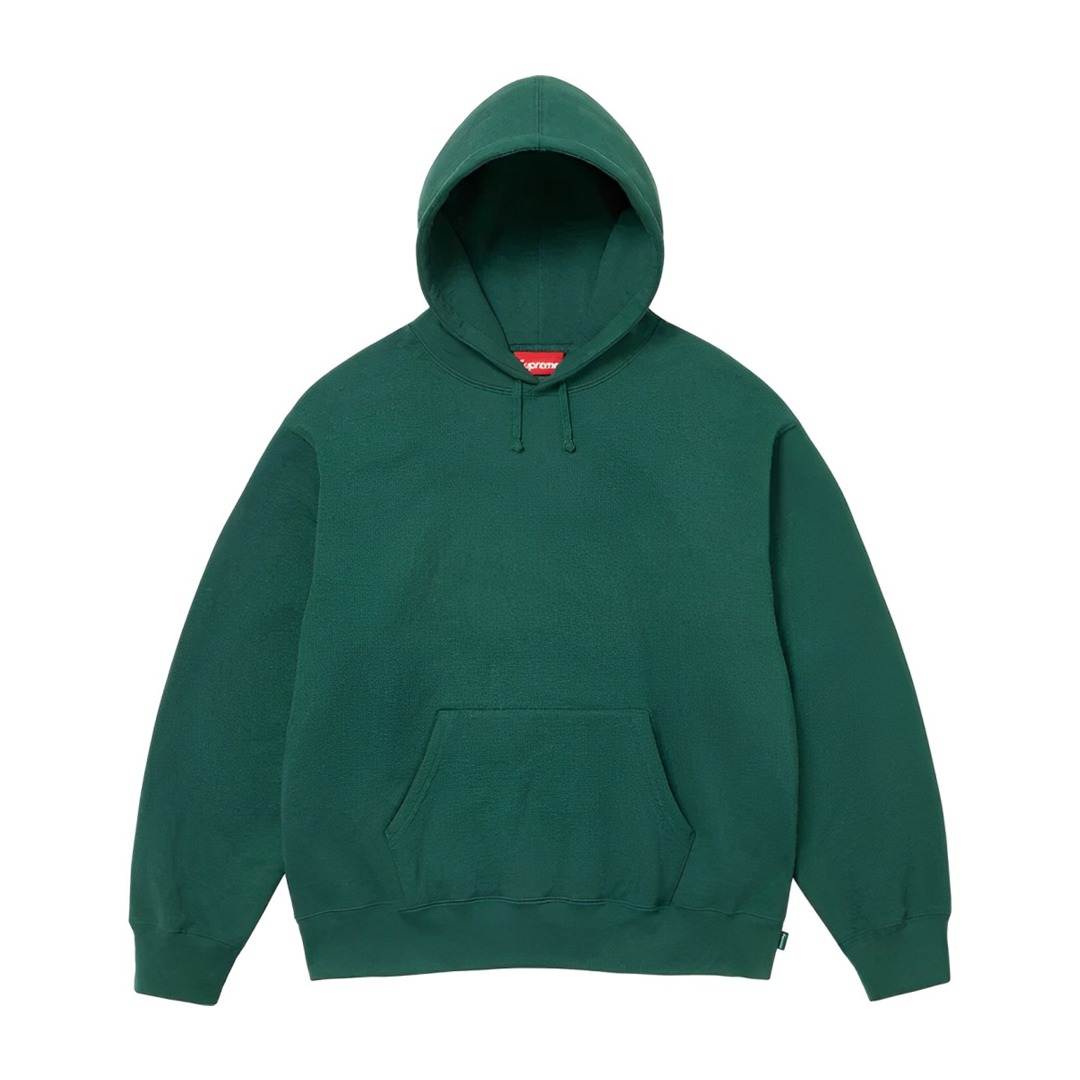Supreme Satin Appliqué Hooded Sweatshirt - DesignerGu