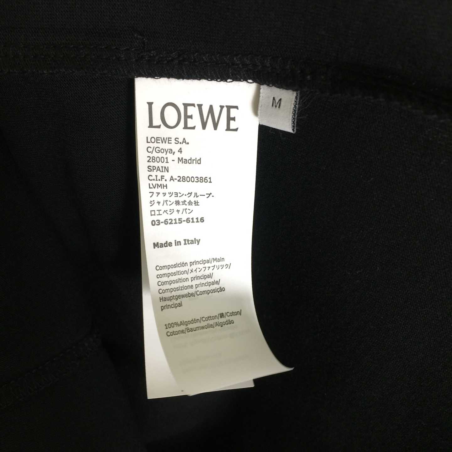 Loewe Relaxed Fit T-shirt In Cotton - DesignerGu