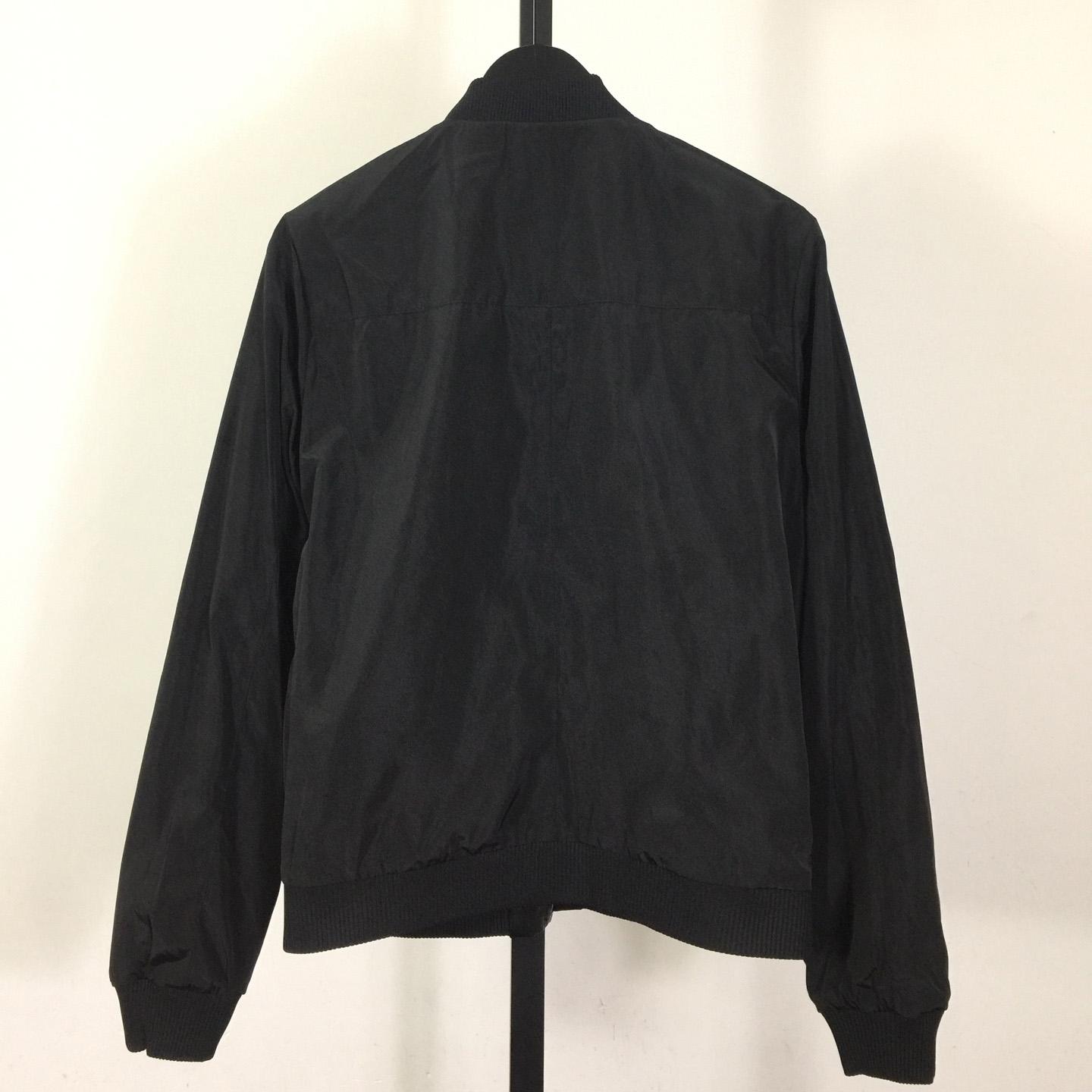 Prada Leather Bomber Jacket - DesignerGu