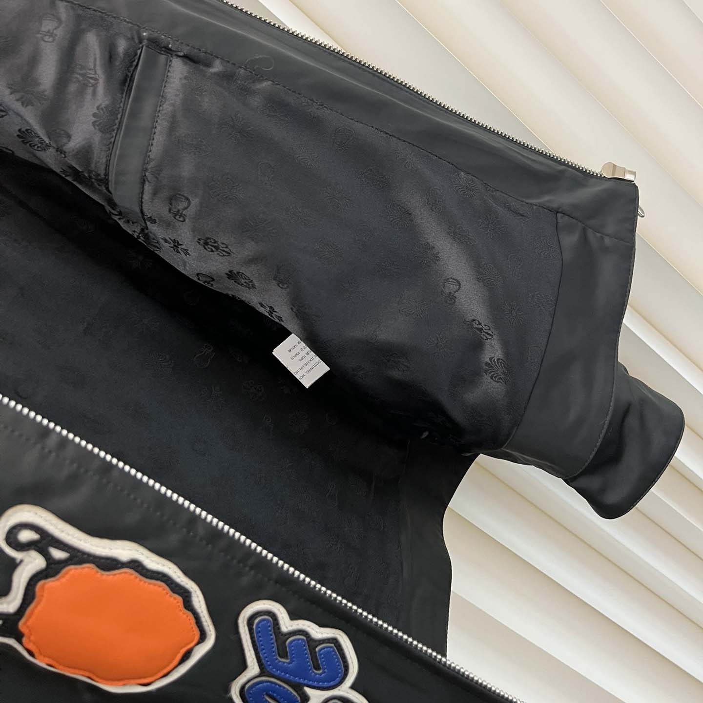 Chrome Hearts Matty Boy Cross patch Zip Up Jacket  - DesignerGu