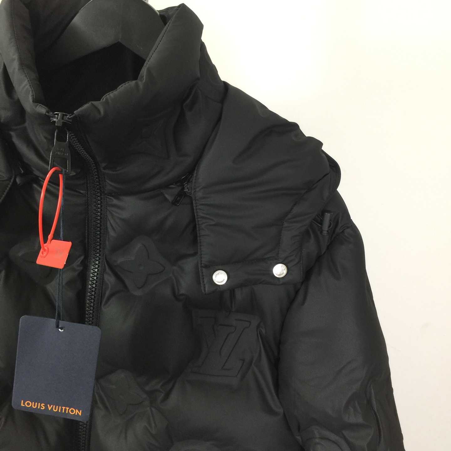 Louis Vuitton Monogram Padded Hooded Blouson - DesignerGu