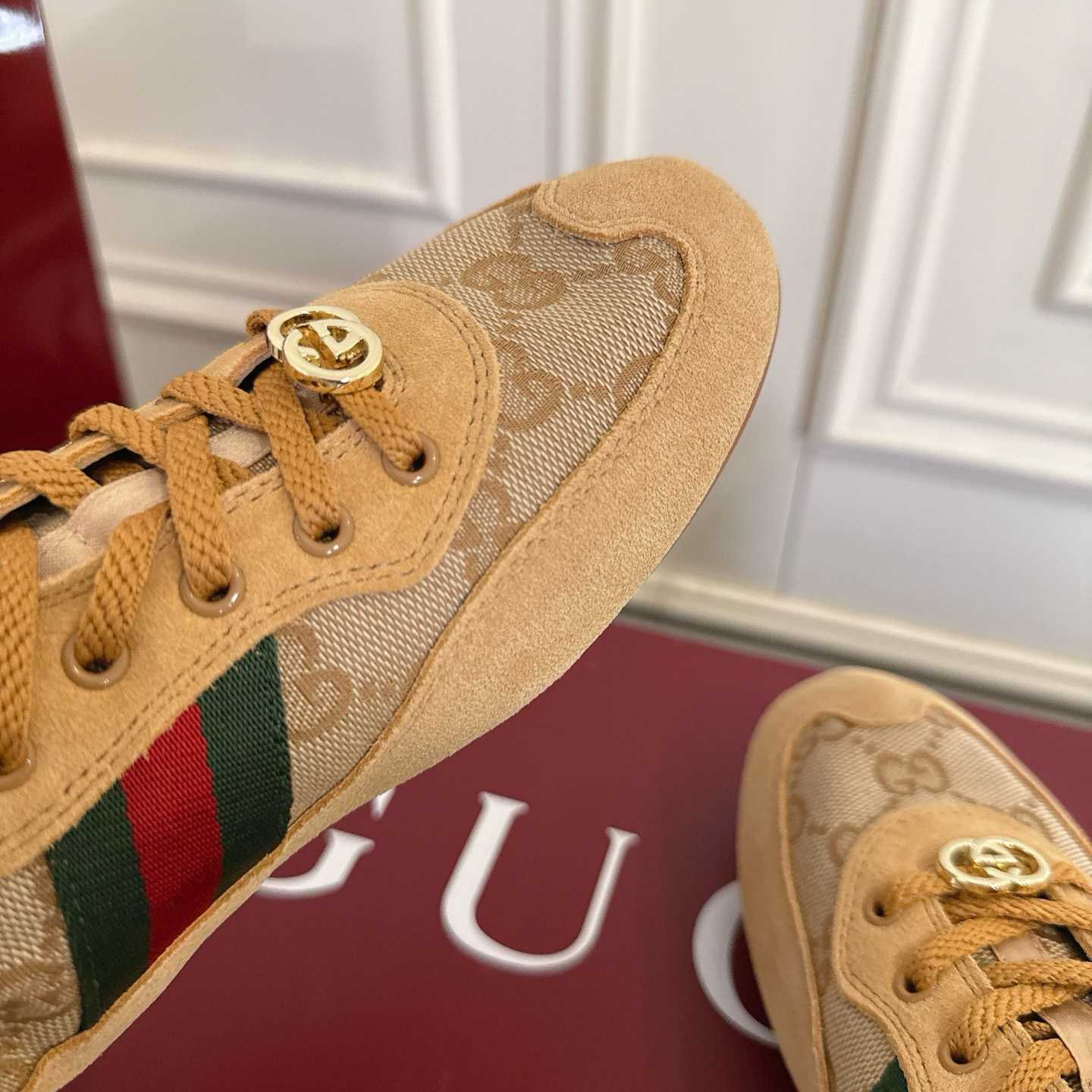 Gucci Women's Gucci Shift Sneaker - DesignerGu