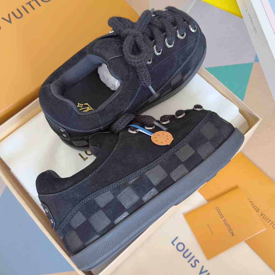 Louis Vuitton LV Yeti Lace Up Shoe   - DesignerGu