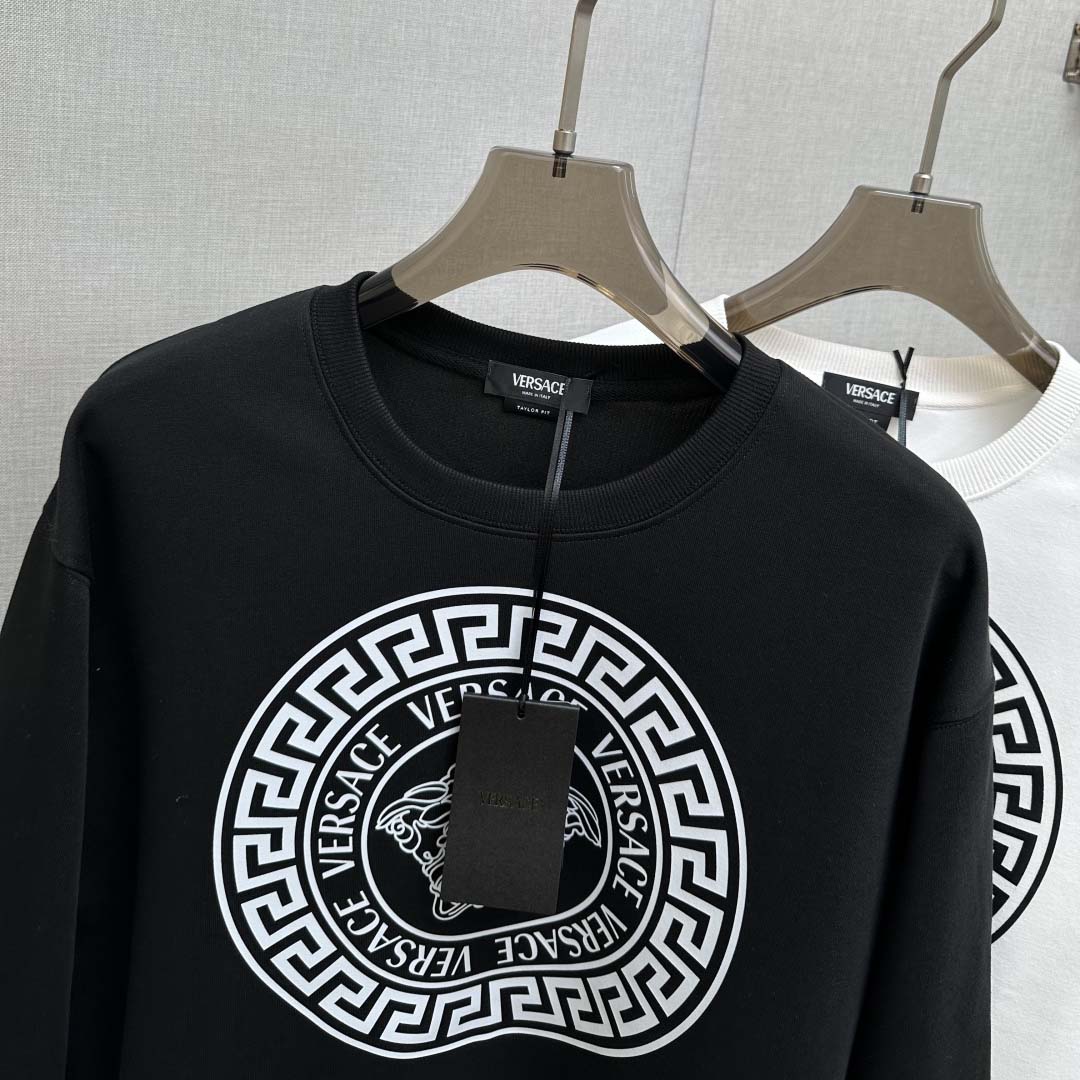 Versace Cotton Sweatshirt - DesignerGu