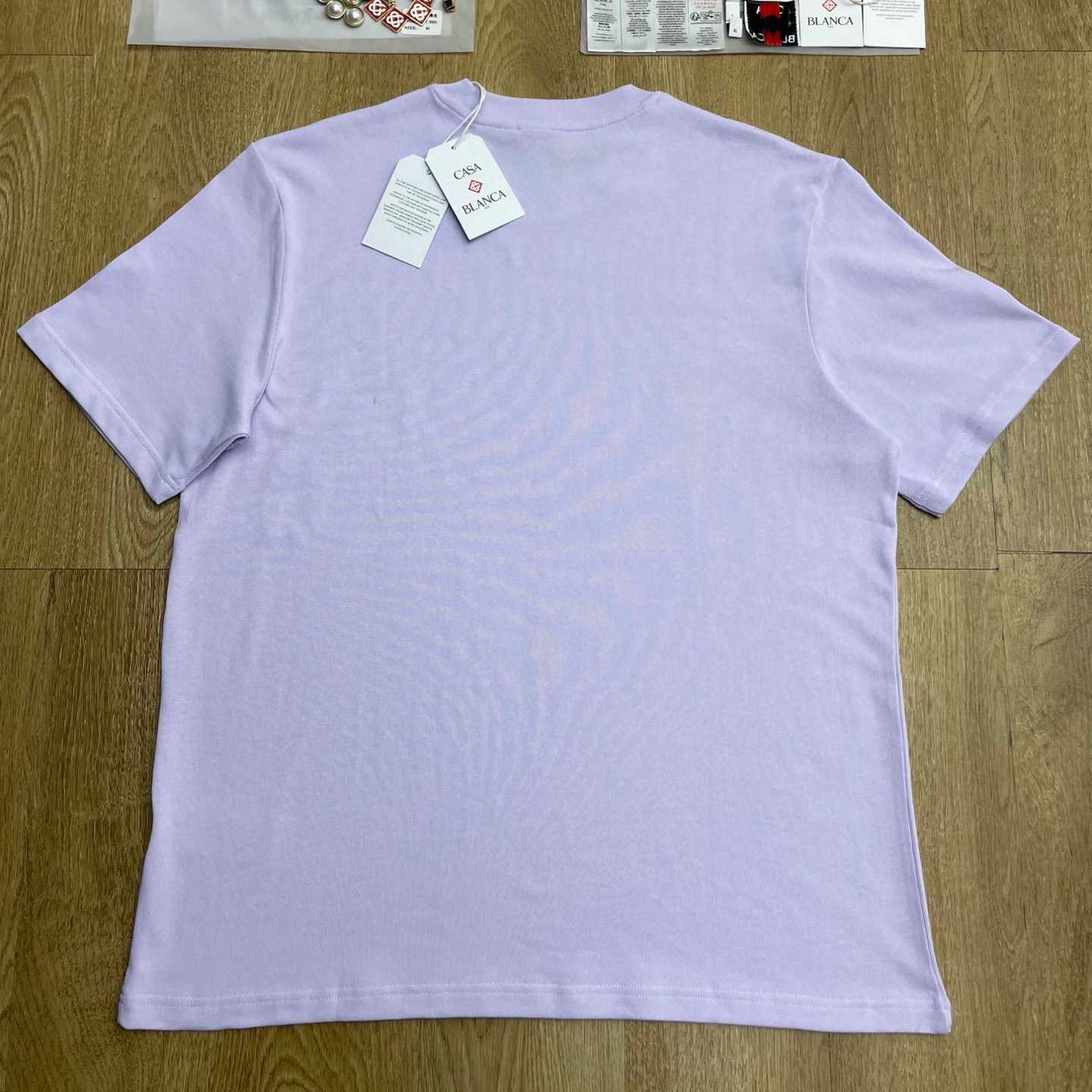 Casablanca Dragonfly Floral T-shirt   C1089 - DesignerGu